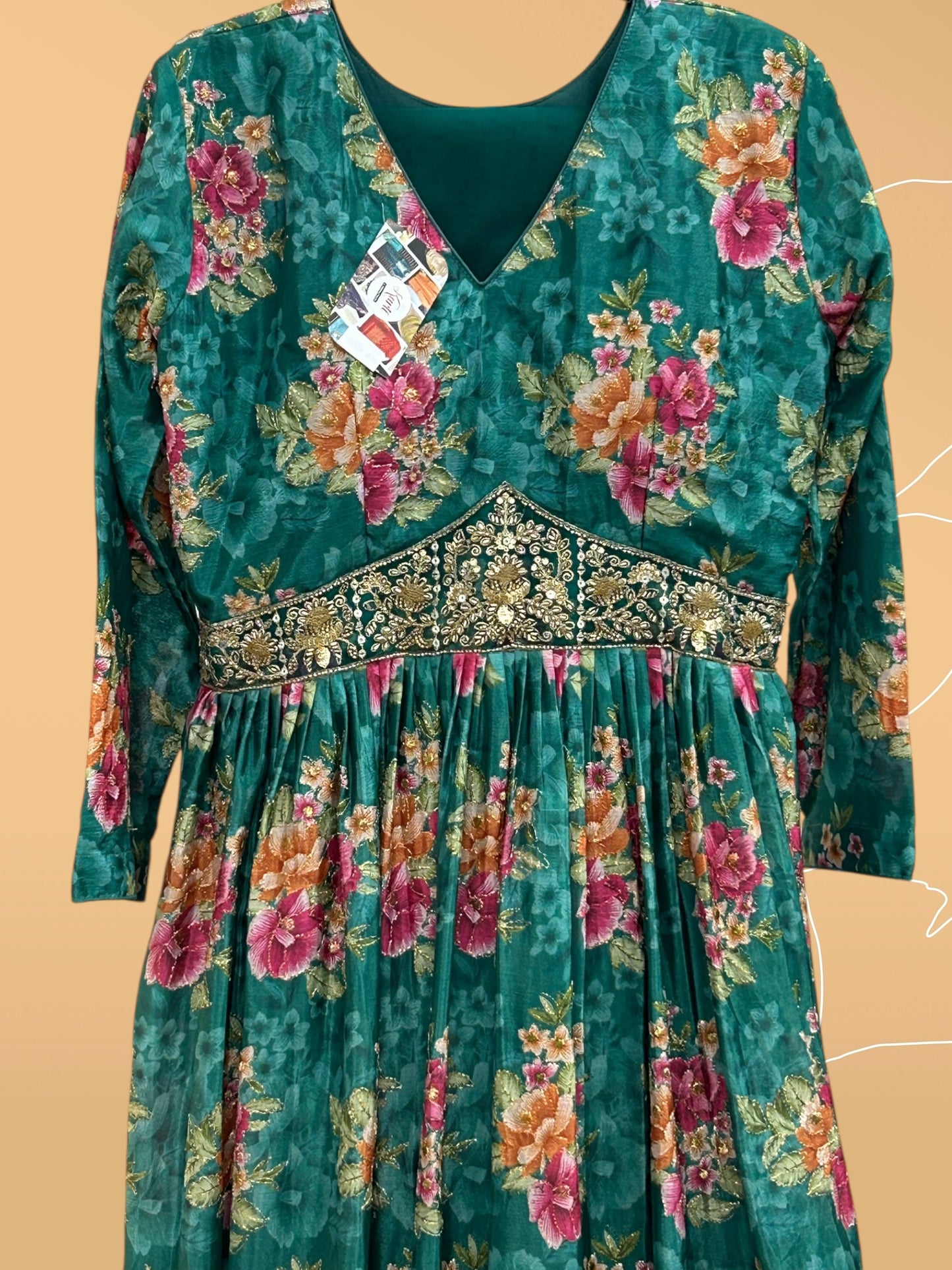 Party wear long gown