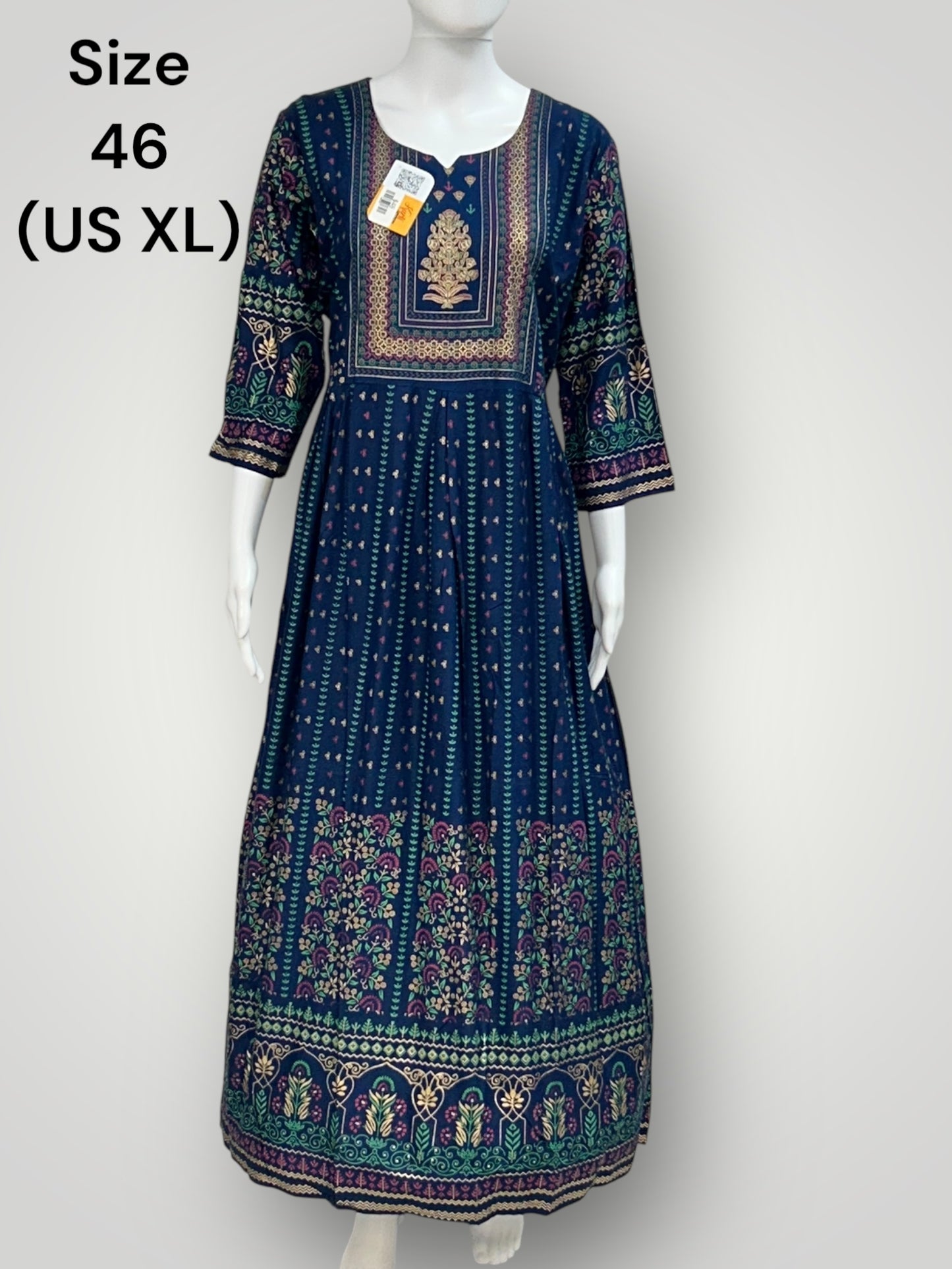 Cotton long kurti | Size 46