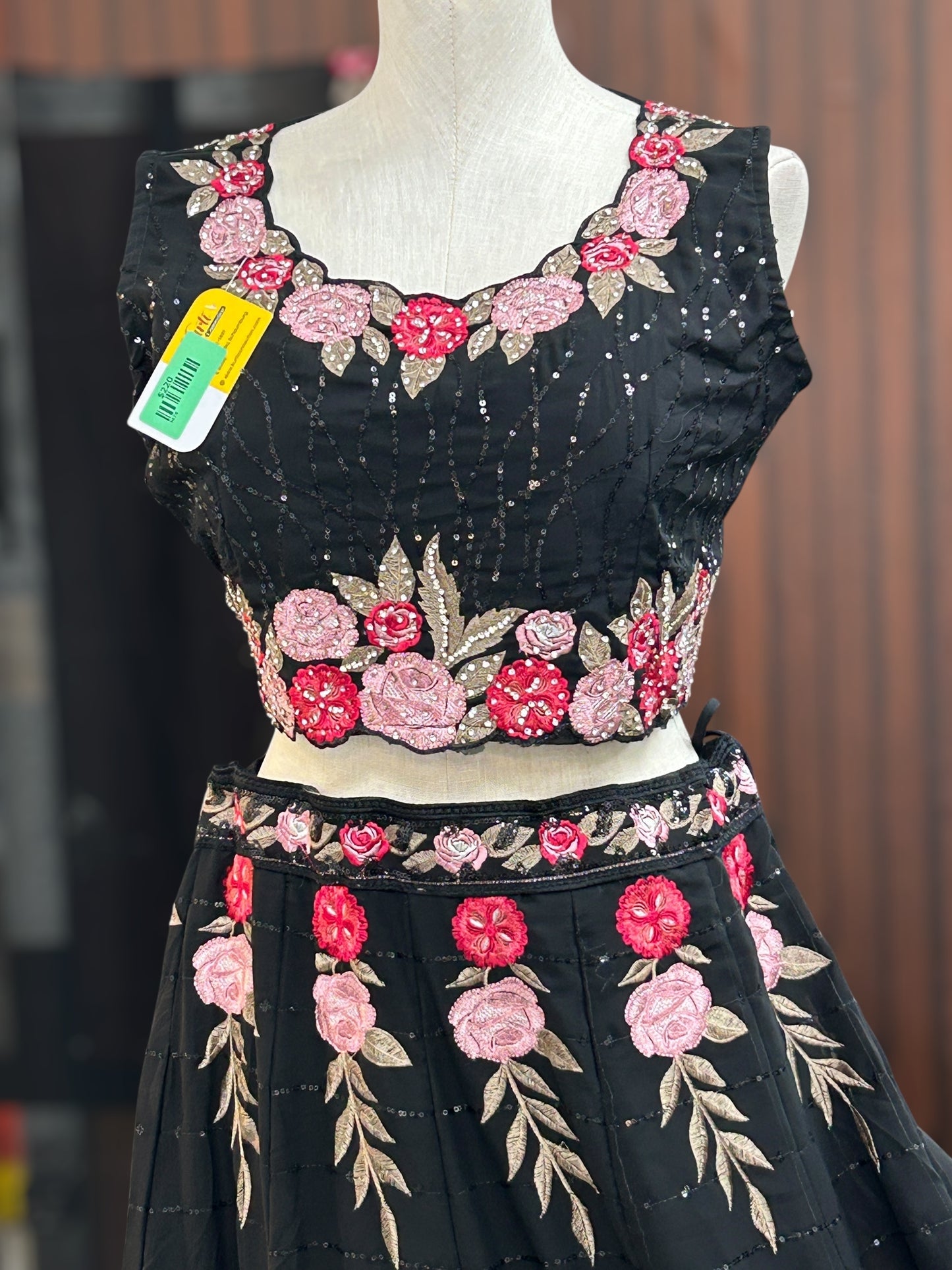 Georgette lehenga Choli set