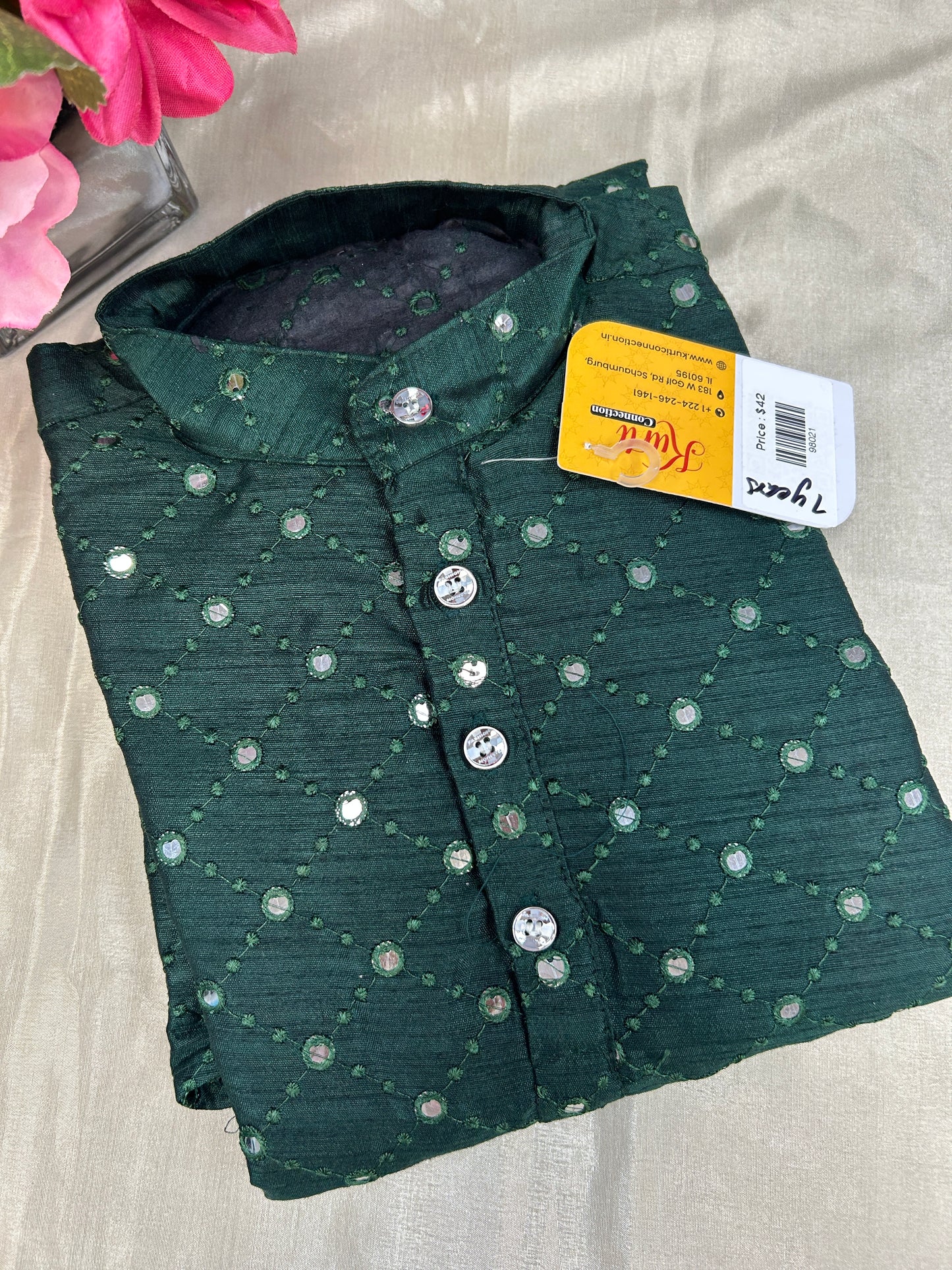 Silk kurta for boys