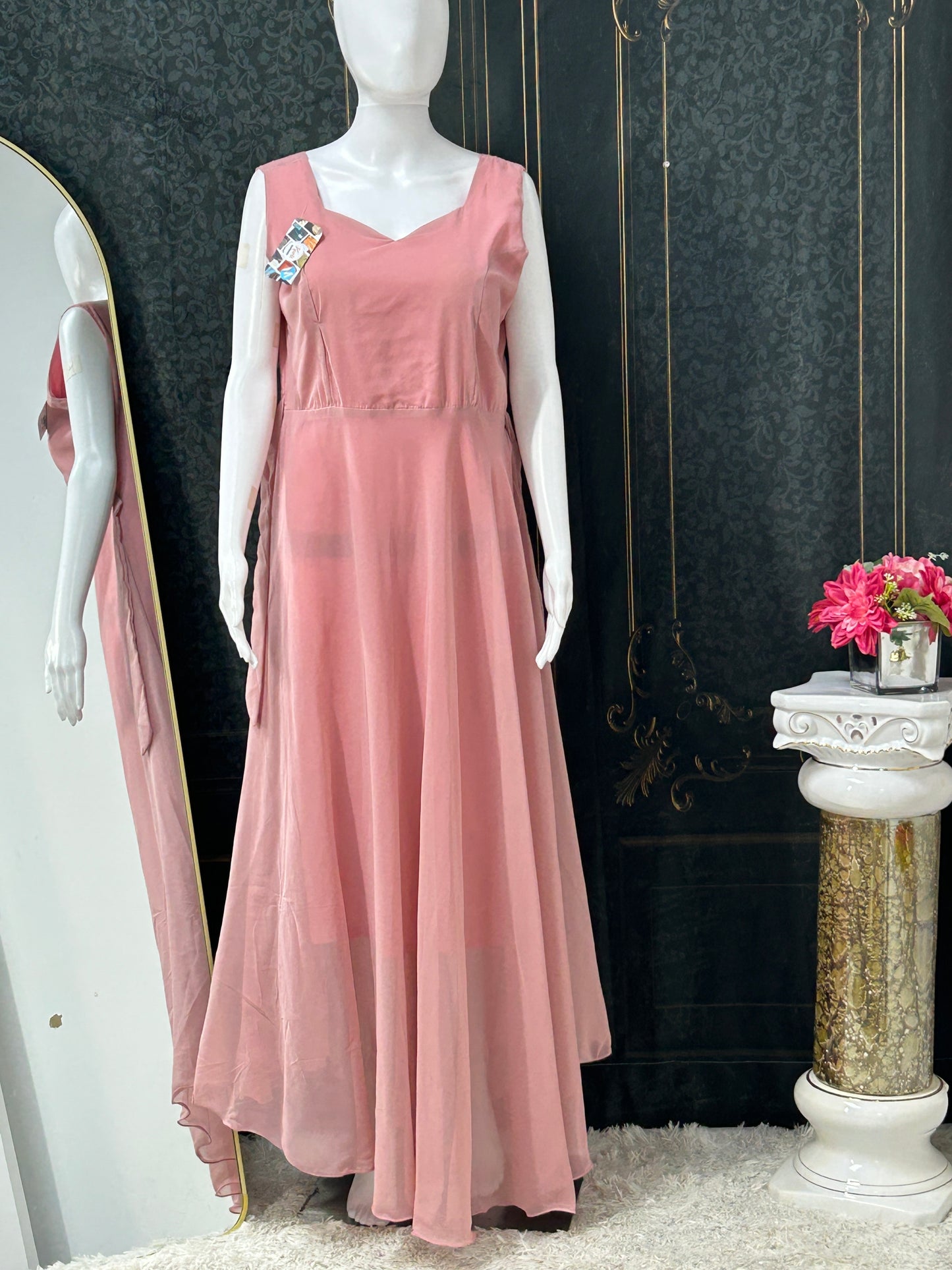Georgette long kurti
