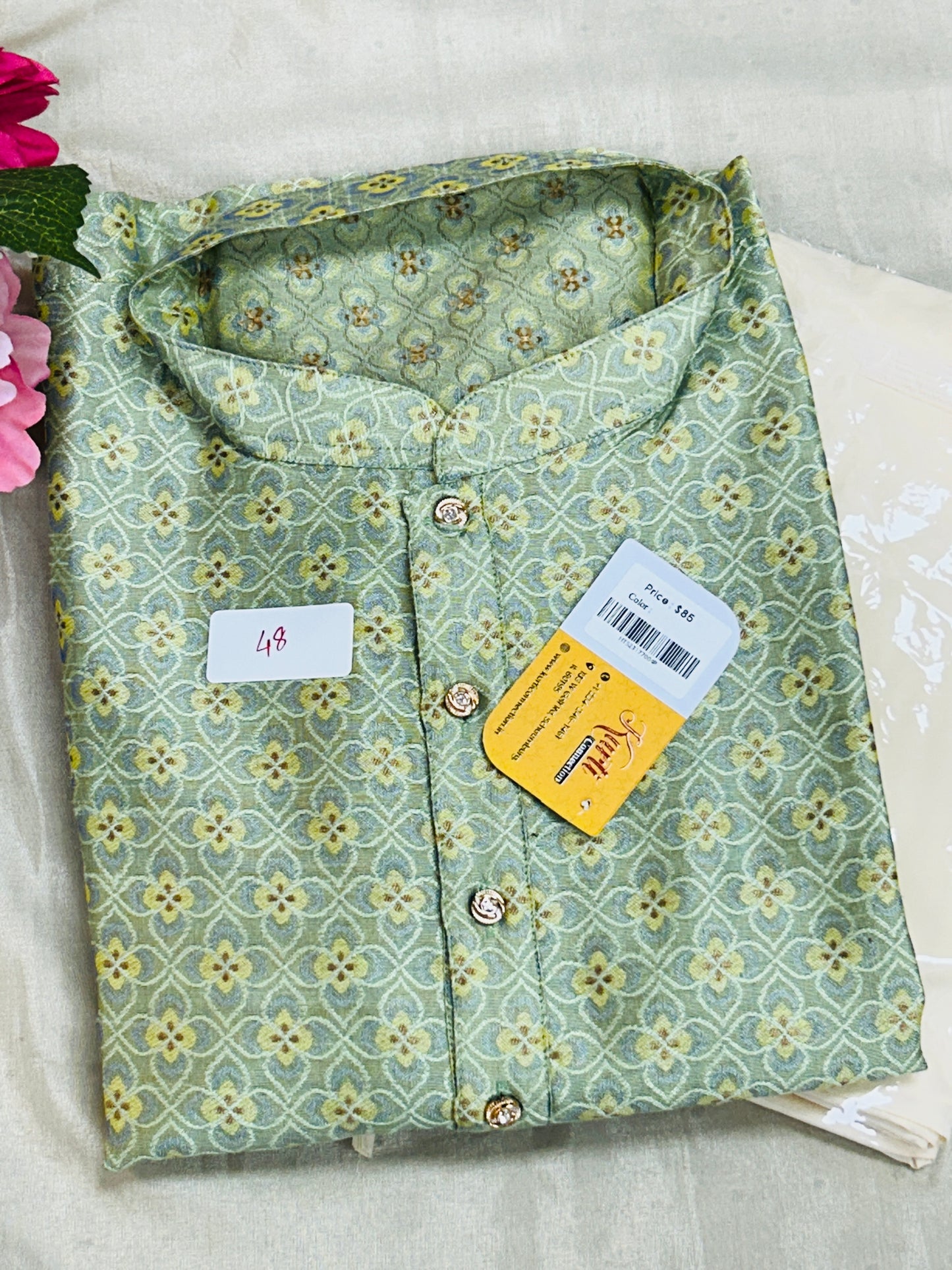 Silk kurta pajama set