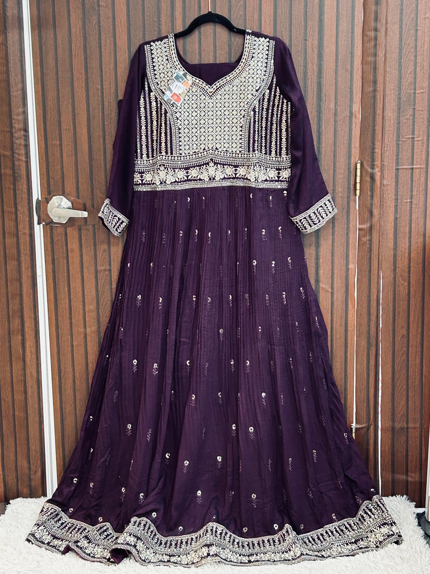 Party wear long dress : Long kurti set