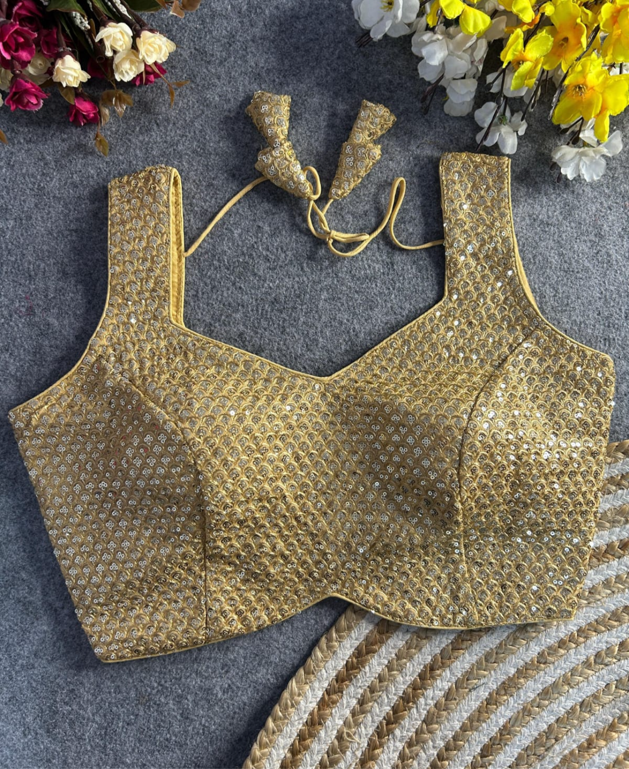 Shimmer readymade blouses