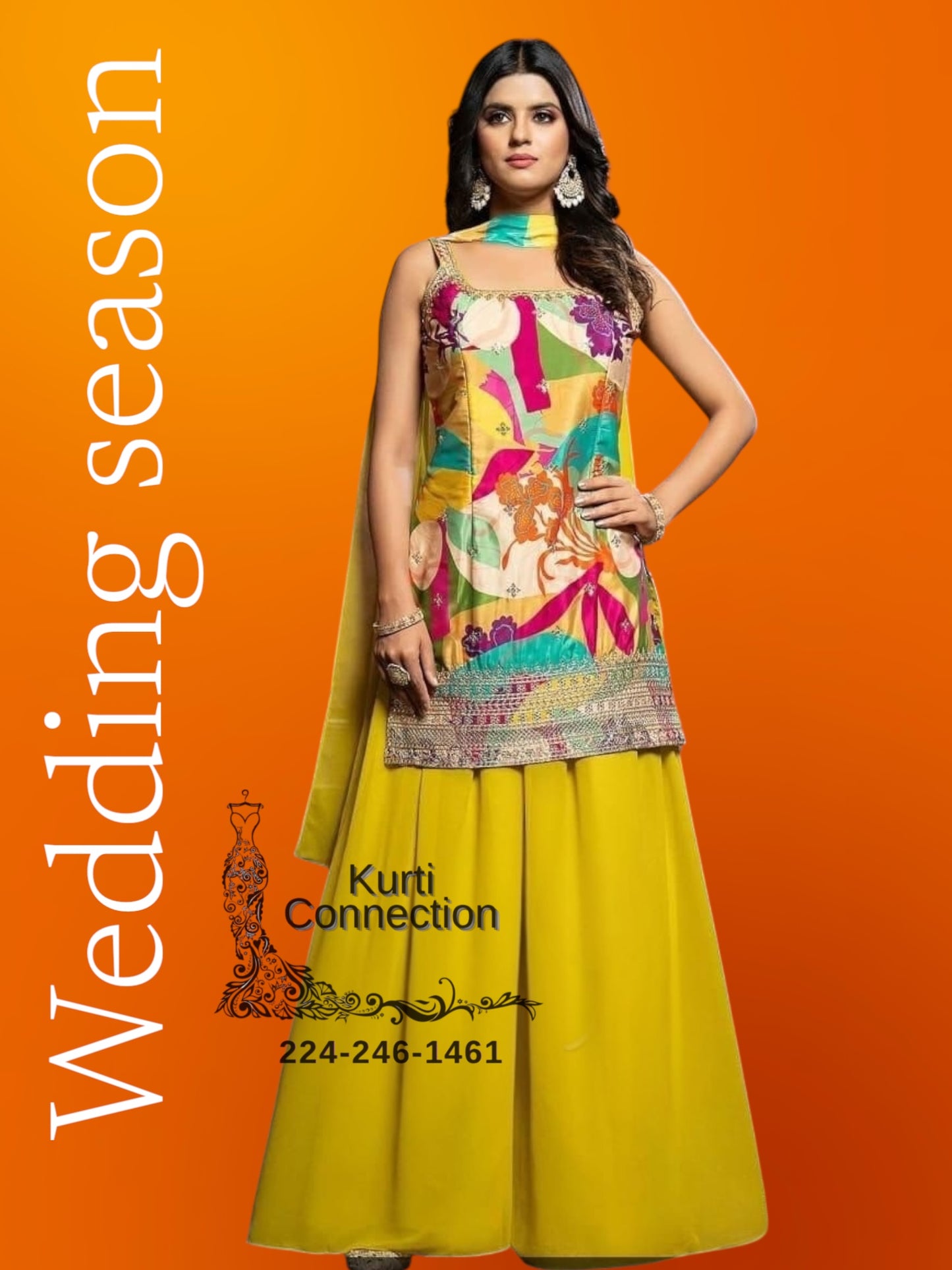 Shivi : sharara set