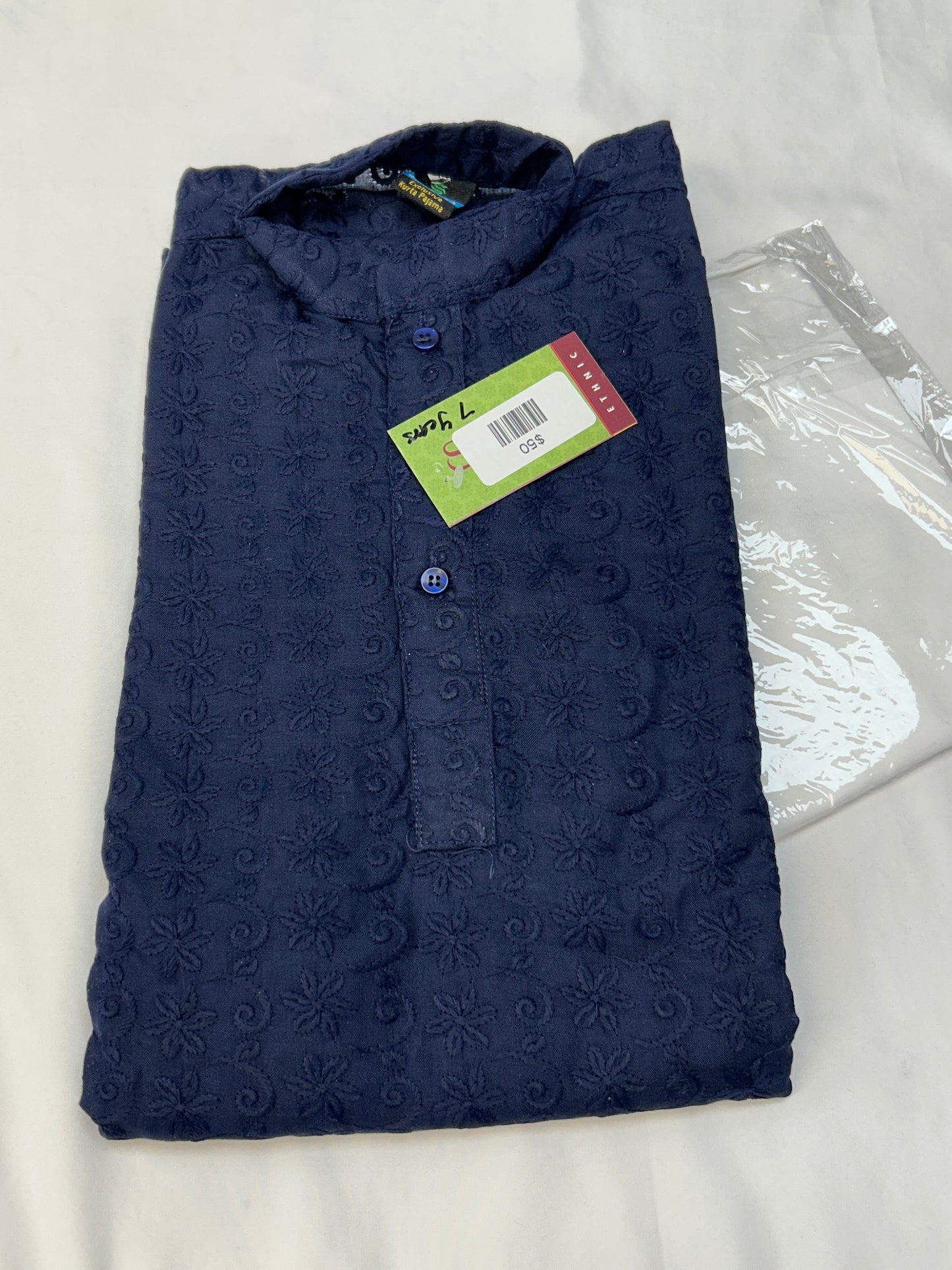 Cotton chikankari Kurta set