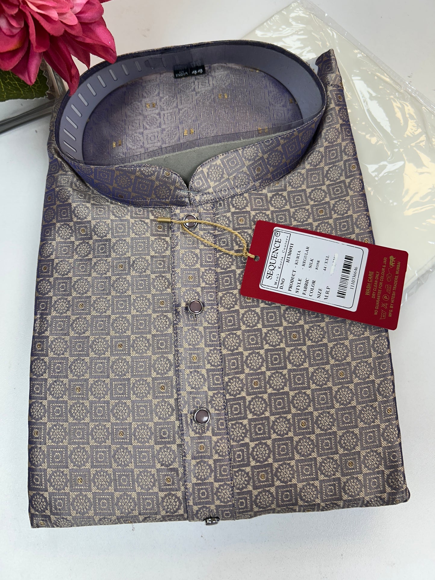 Silk kurta set