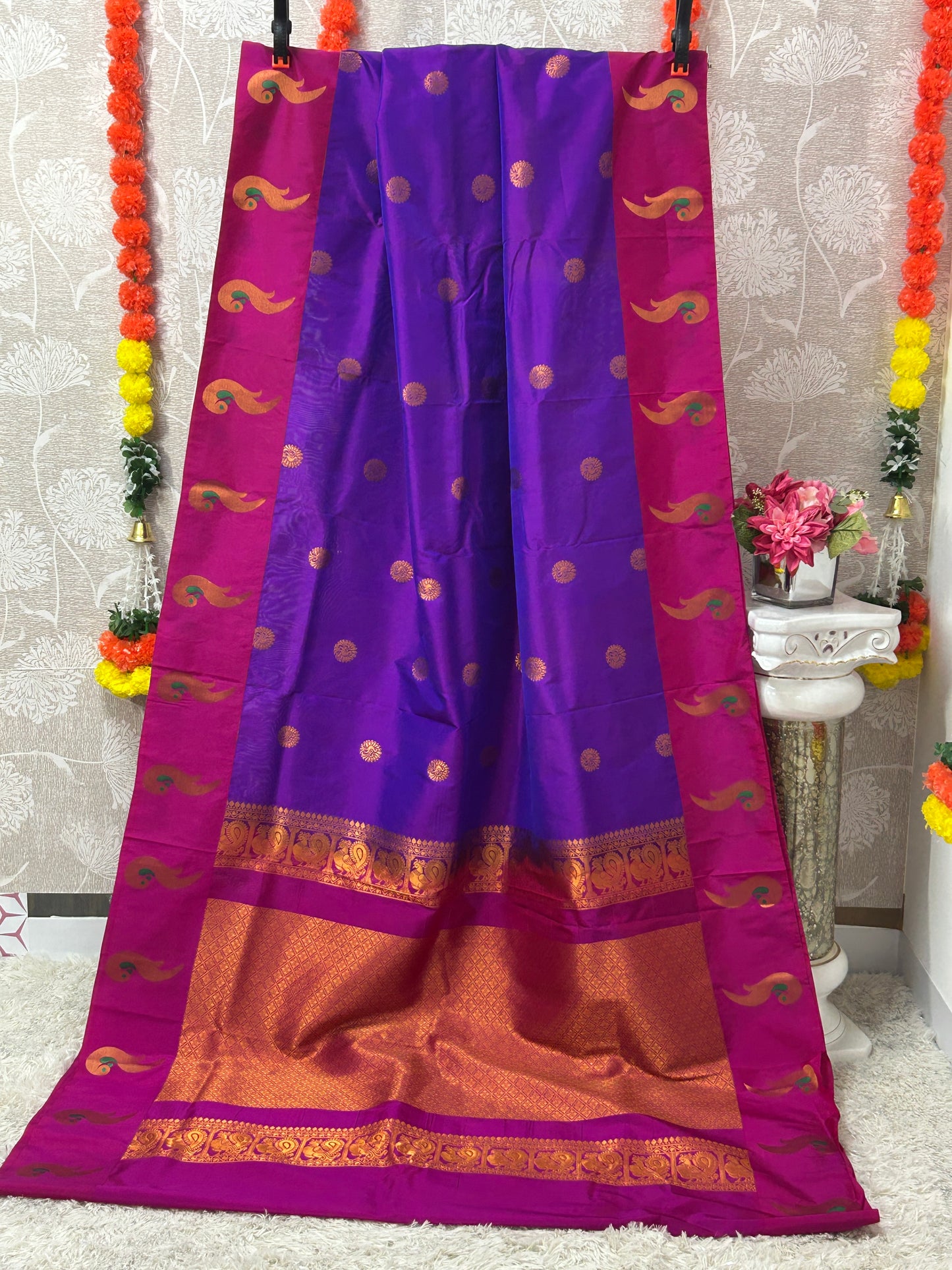 Gadwal silk saree