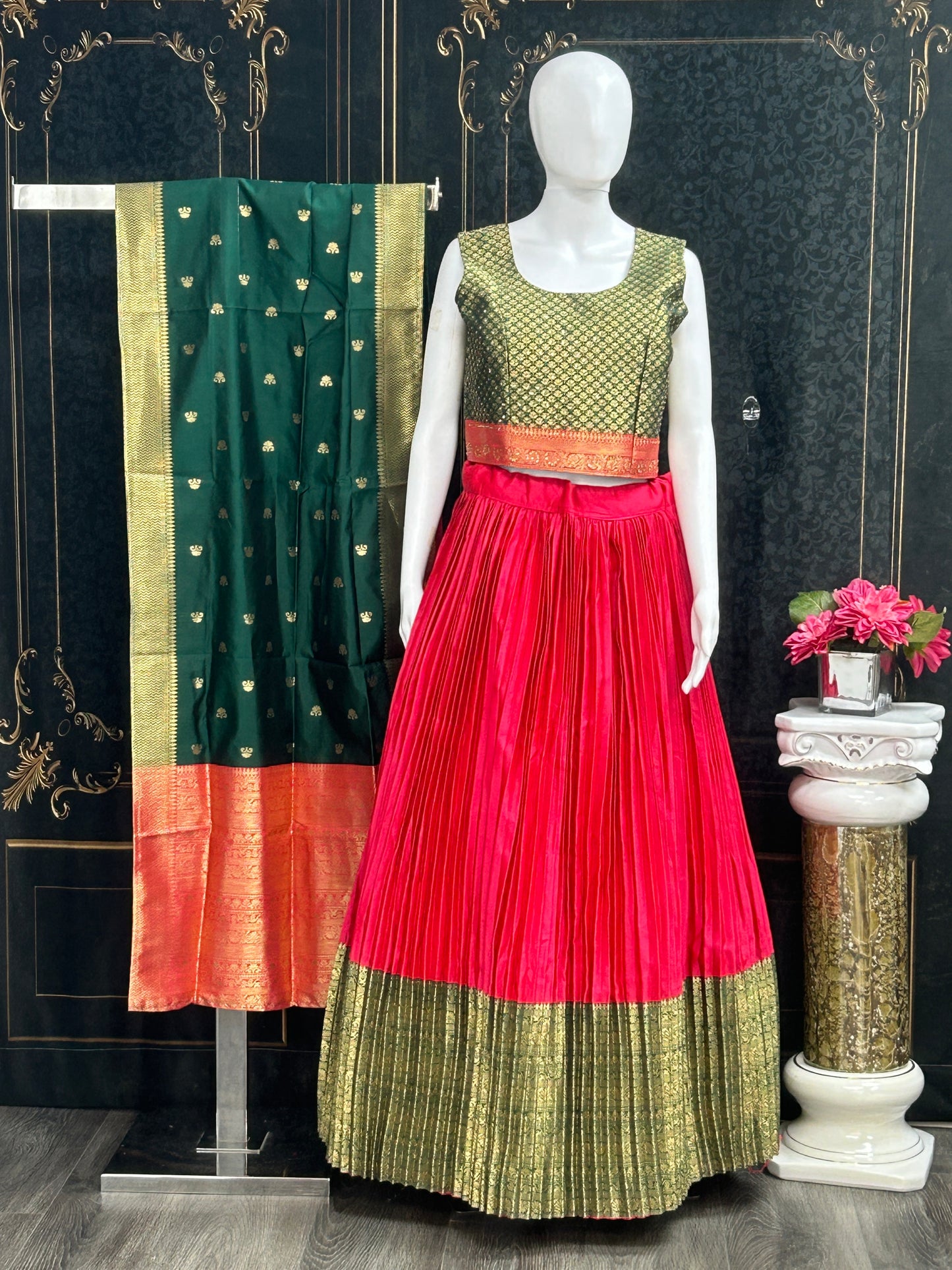 Silk lehenga Choli set