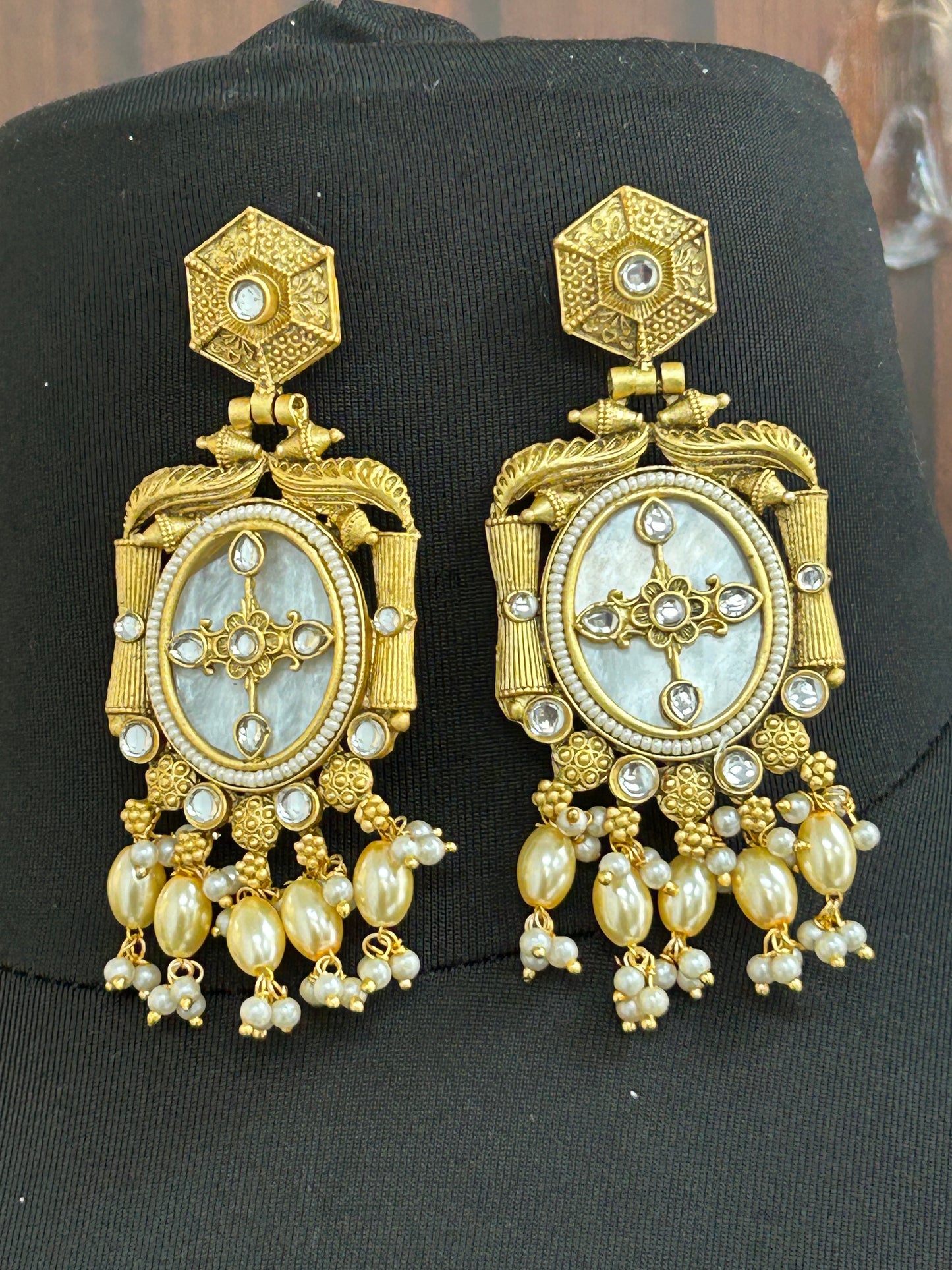 MOP earrings
