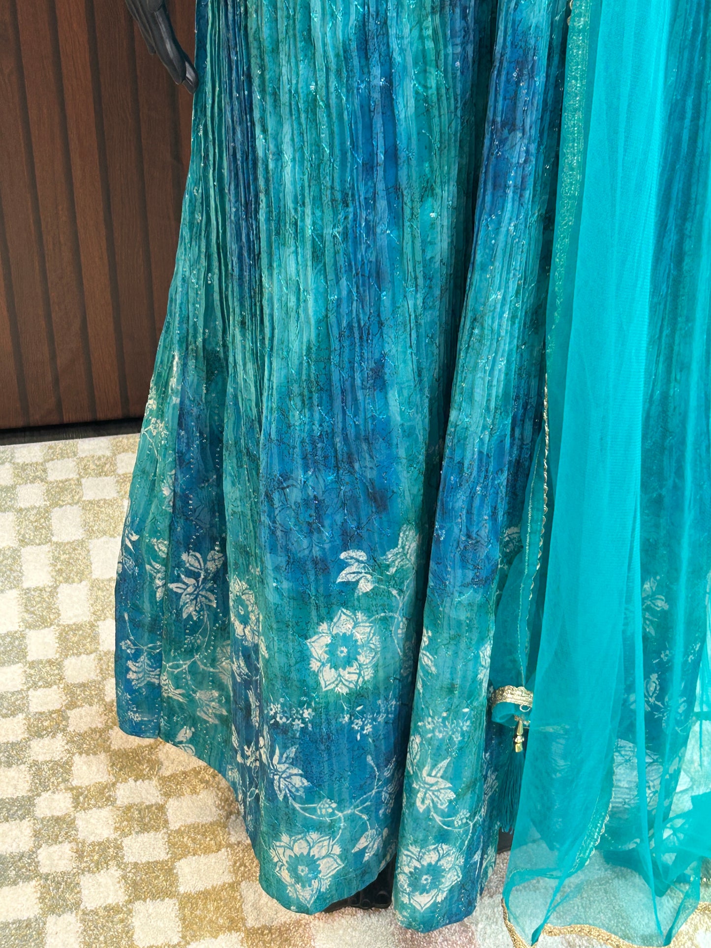 Georgette long kurti