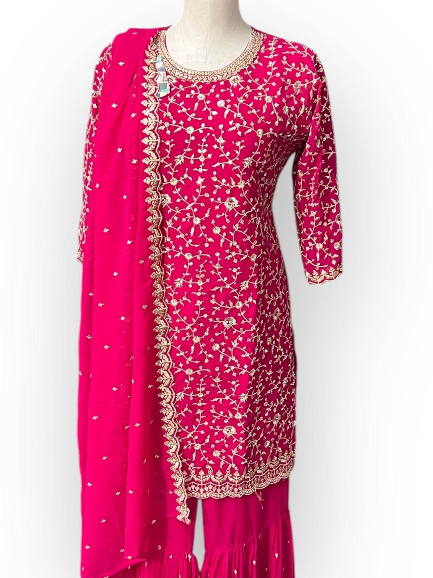 Party wear sharara suits - Kurti Connection USA