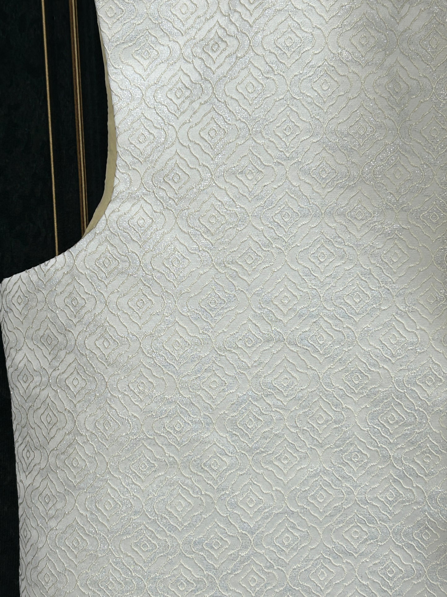 Silk vests for men | half jacket / kurta : Grey