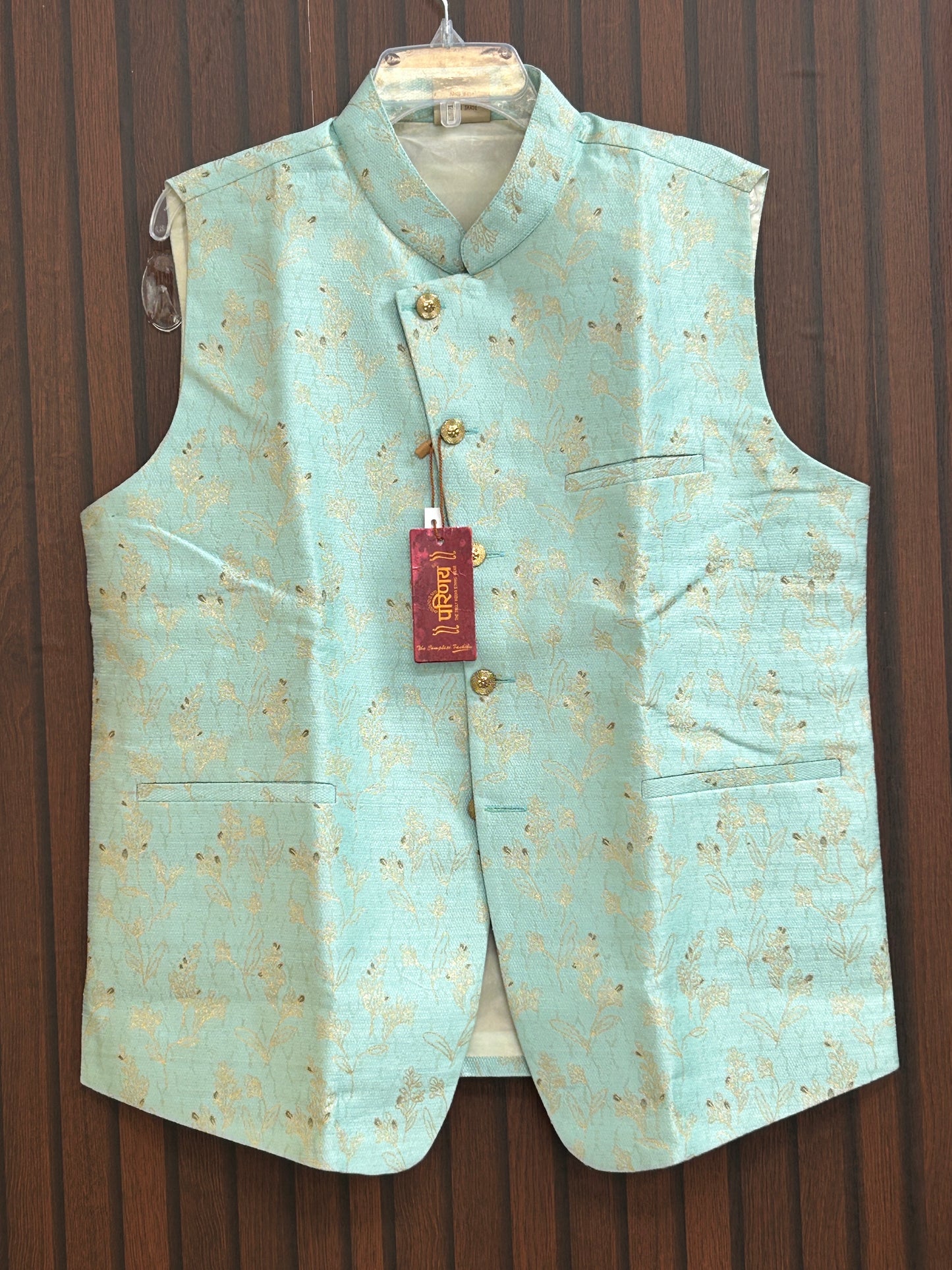 Light blue Vest for kurta