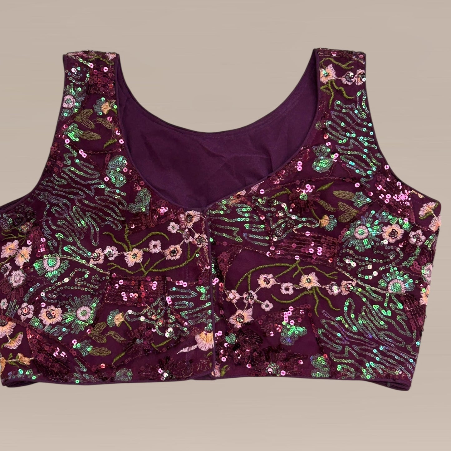 Sequin work blouse