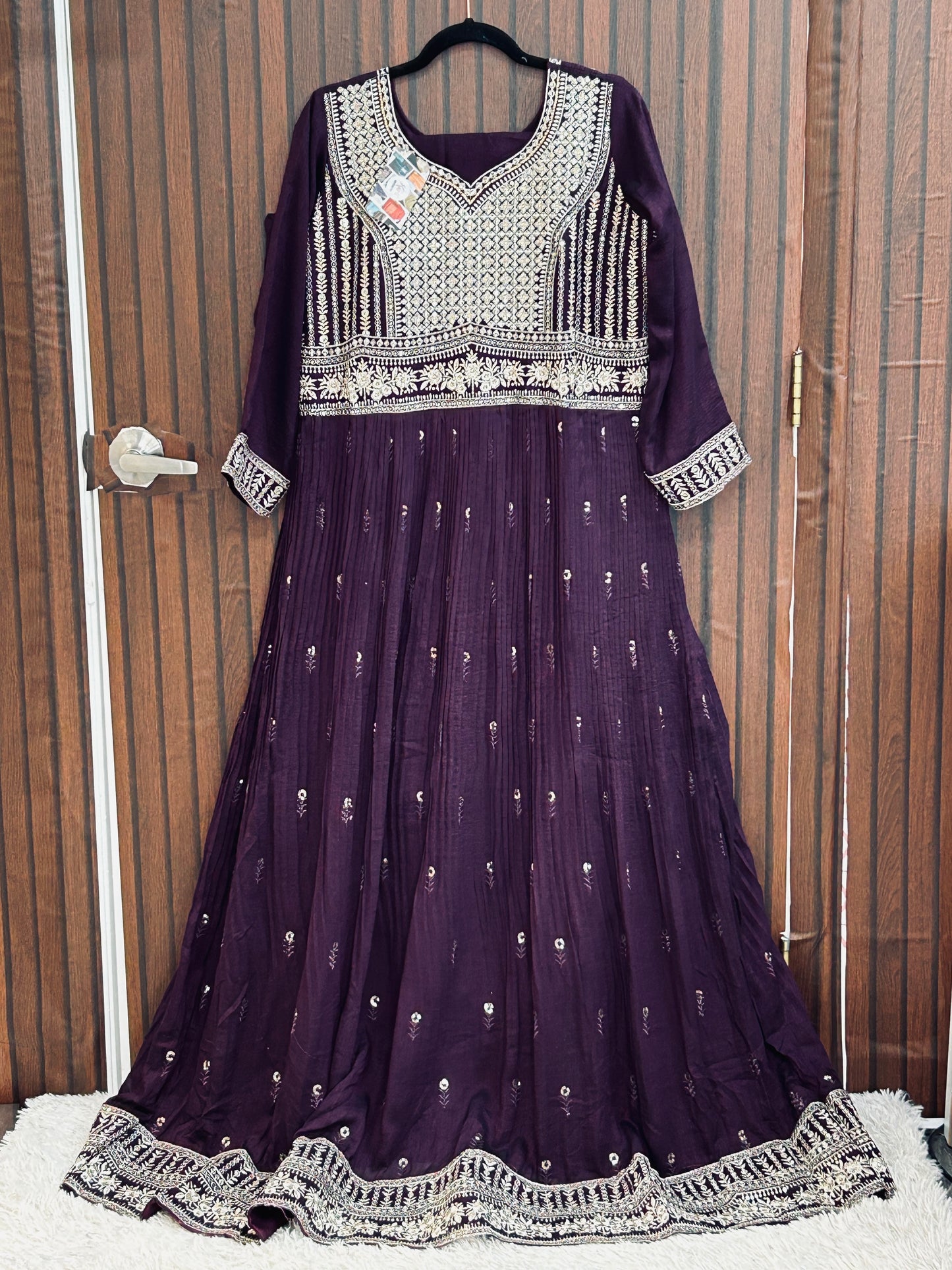 Party wear long dress : Long kurti set