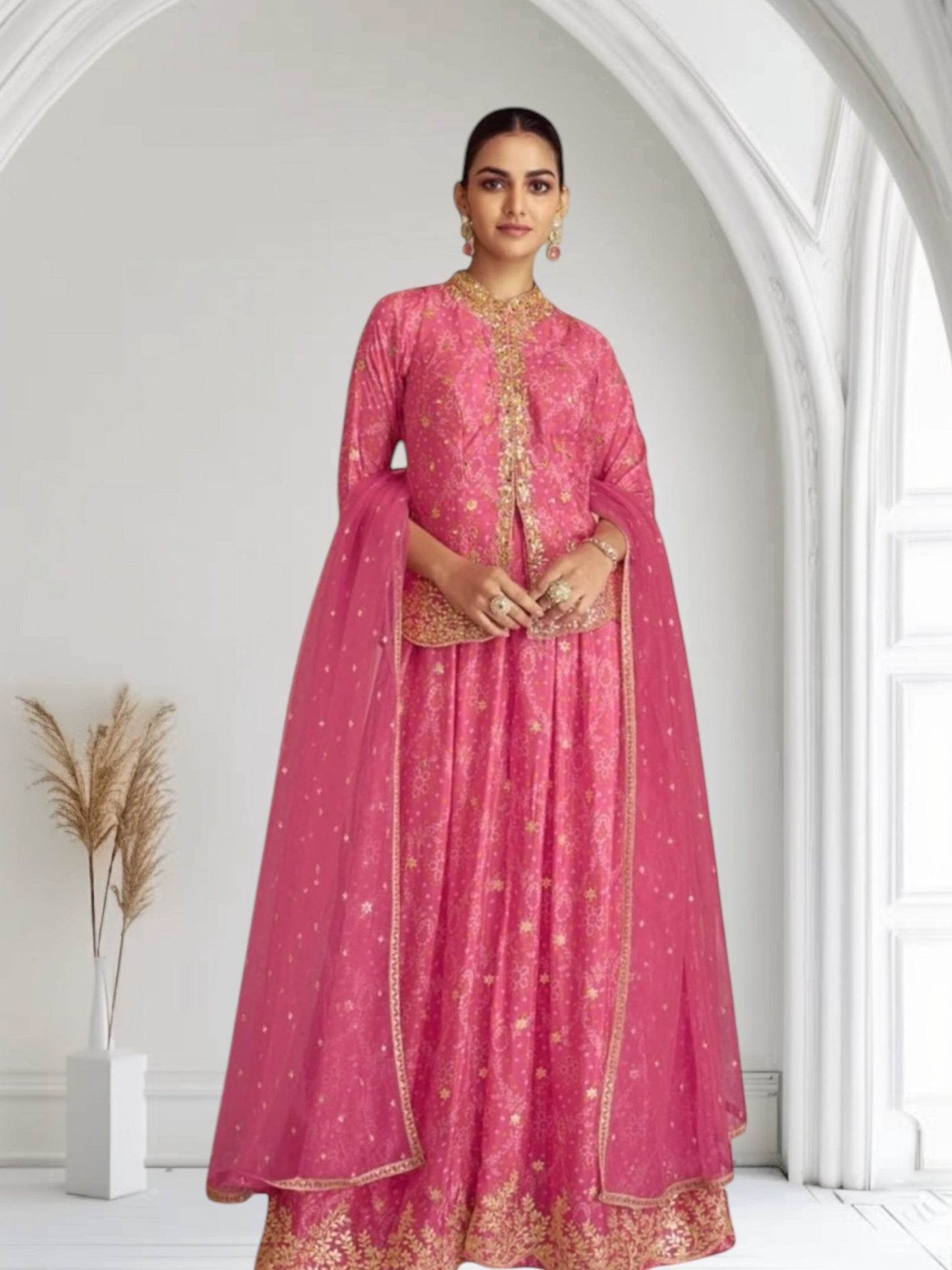 Florence : sharara suit - Kurti Connection USA
