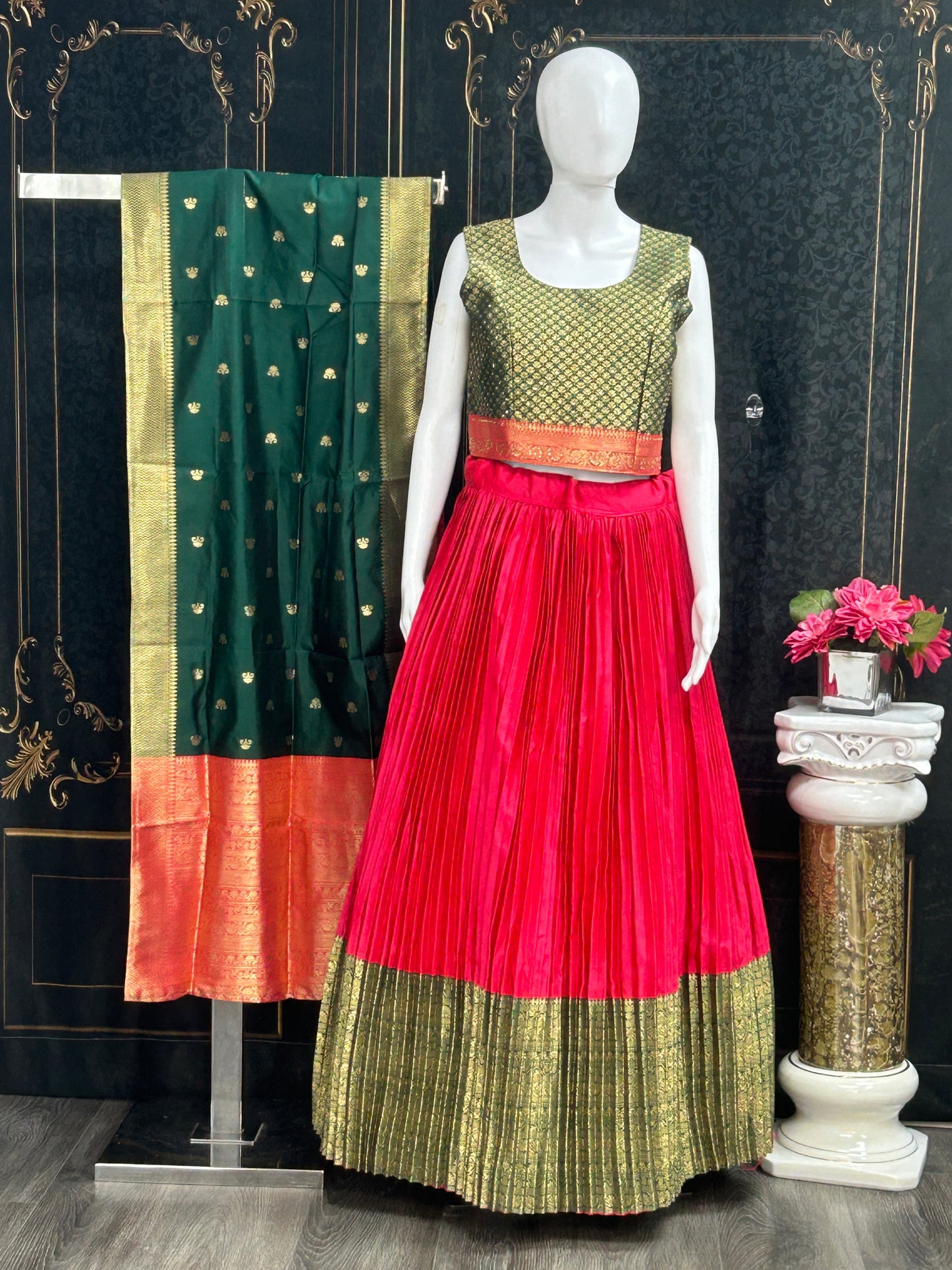 Silk lehenga Choli set
