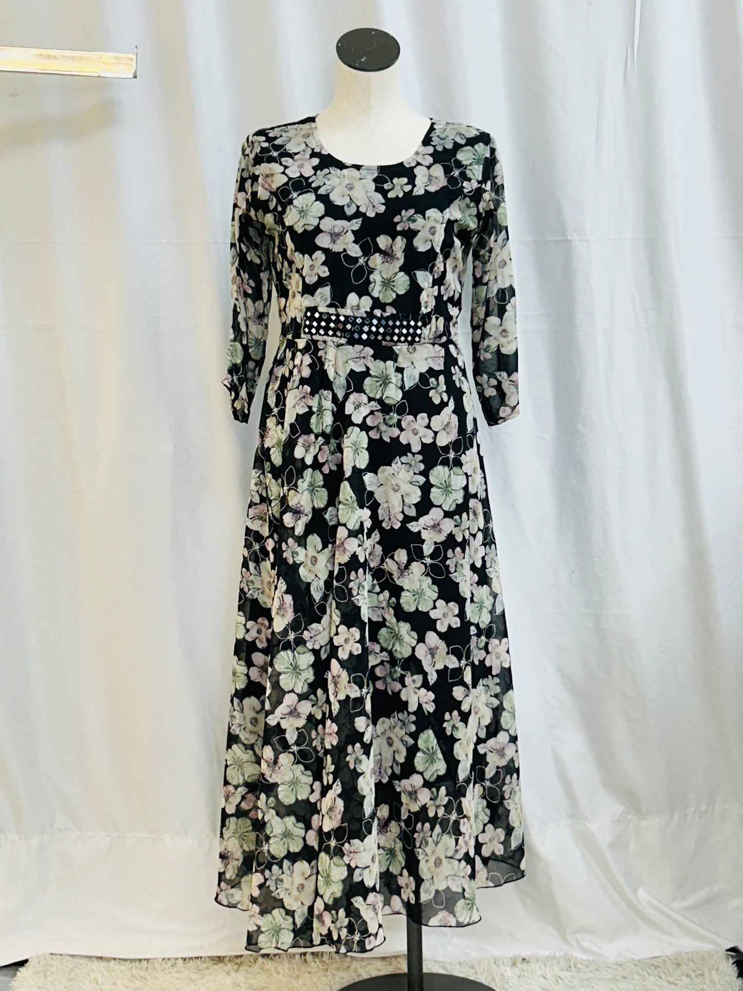 Chiffon long kurti