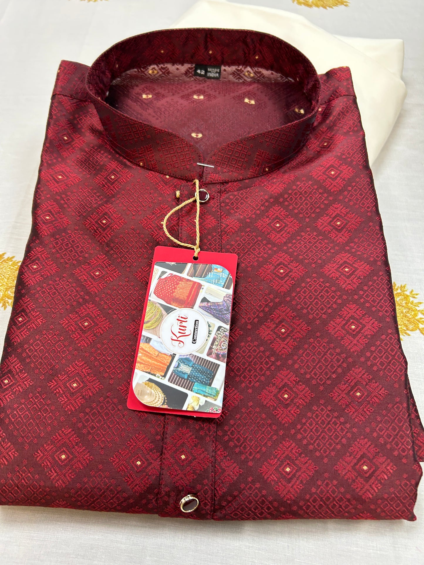 Silk kurta pajama set