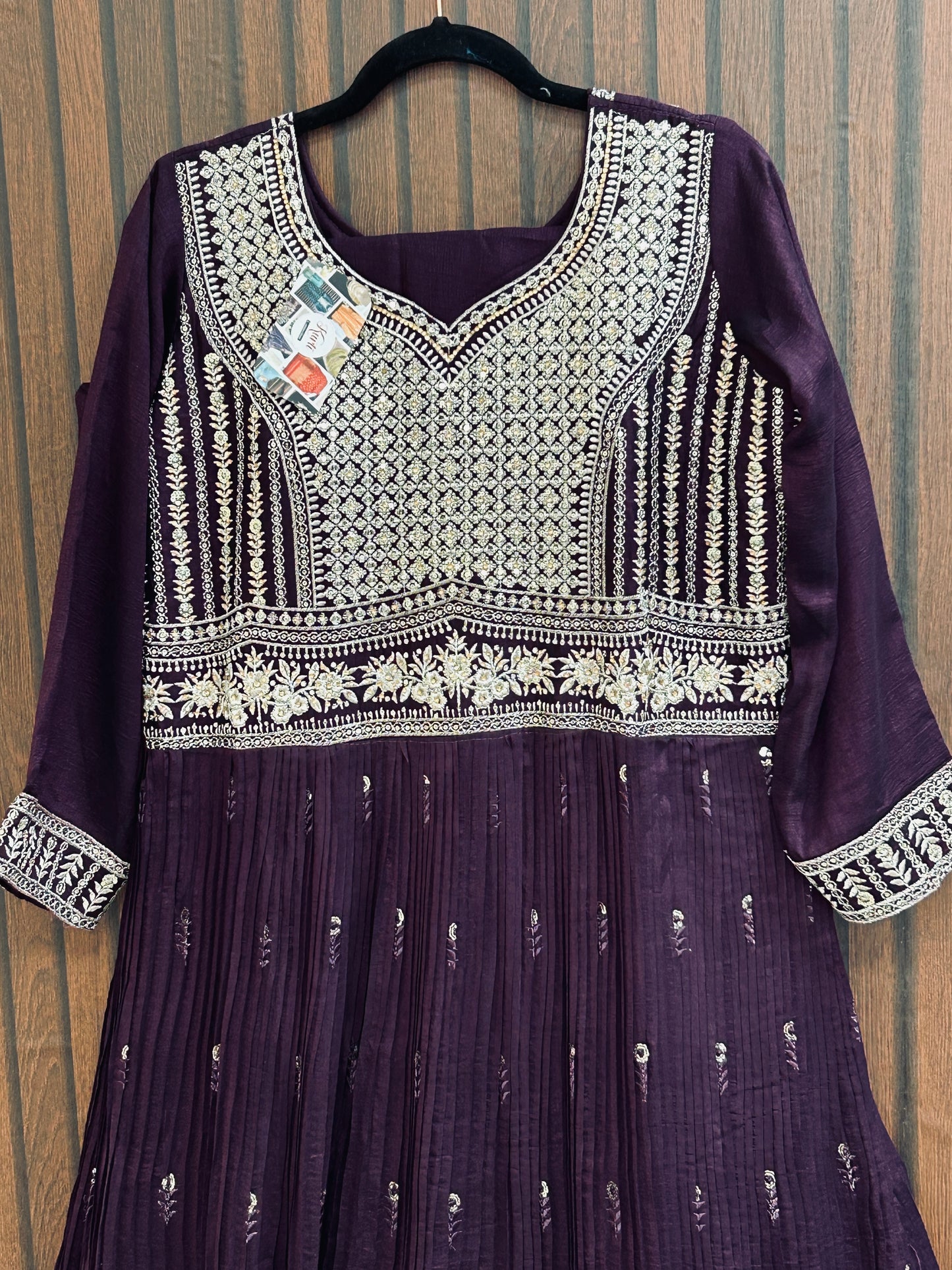 Party wear long dress : Long kurti set