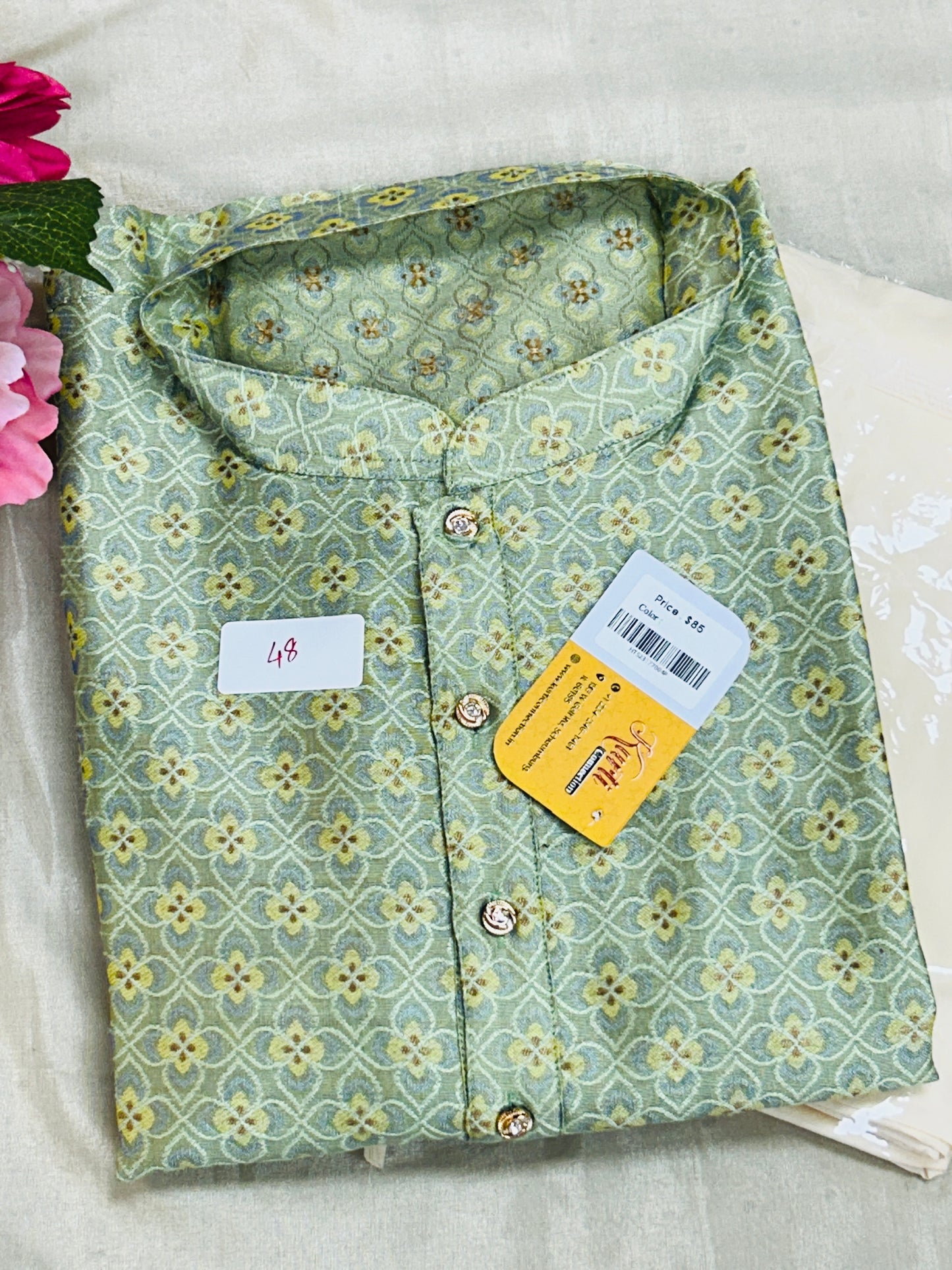 Silk kurta pajama set
