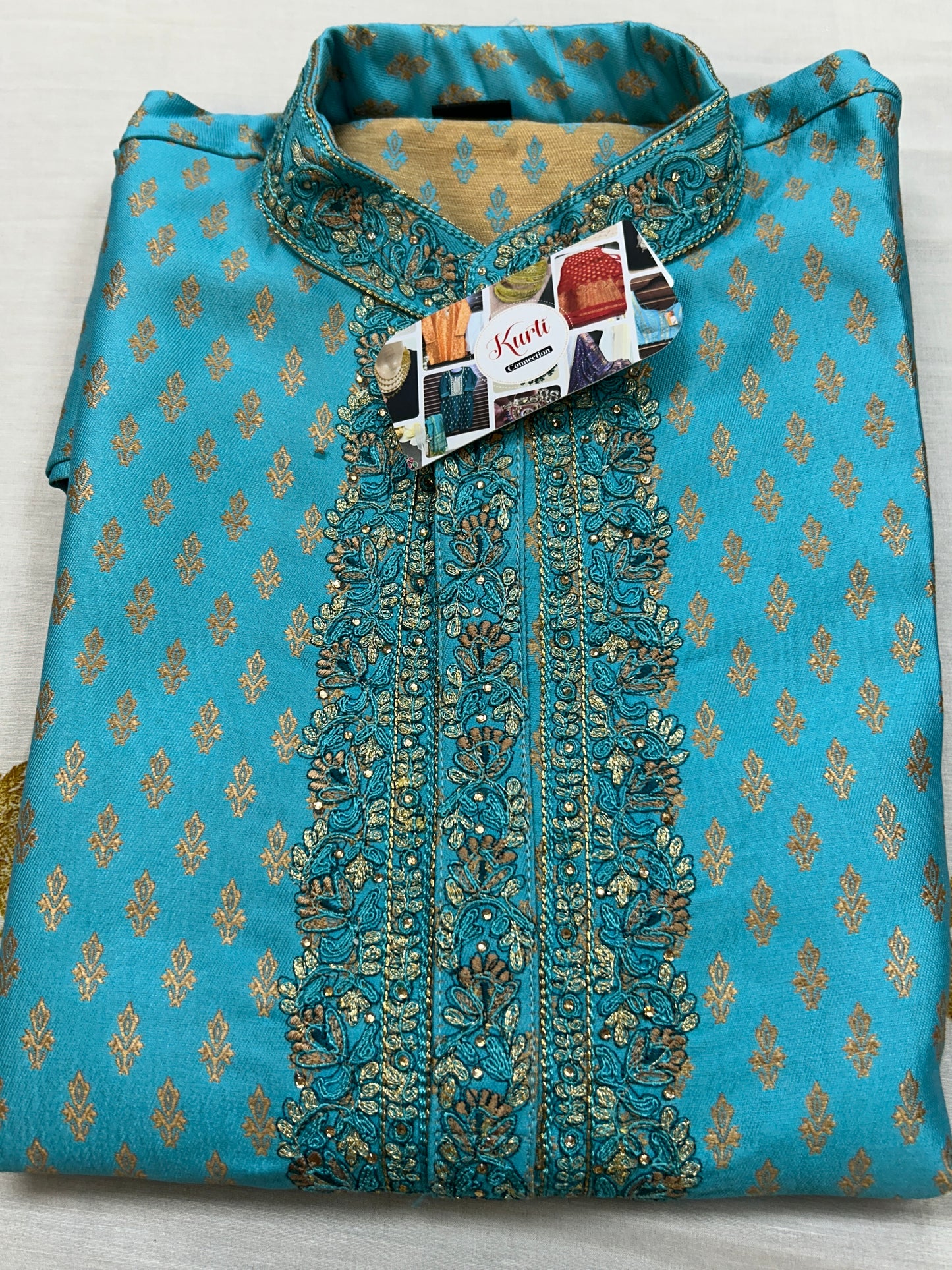 Silk Short Kurta