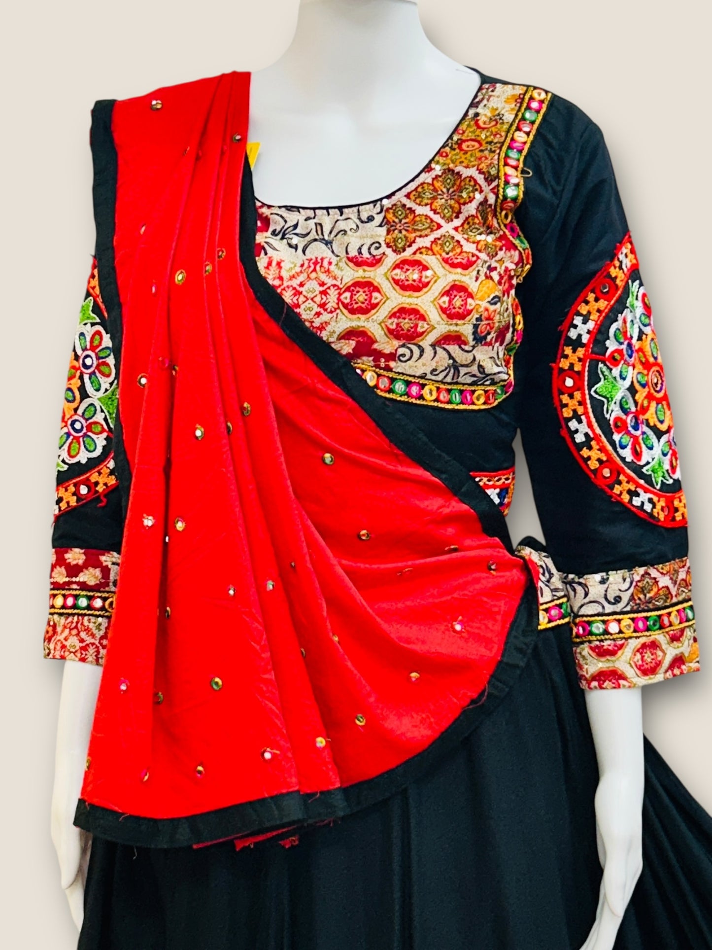 Cotton chaniya choli set for garba/ lehenga choli