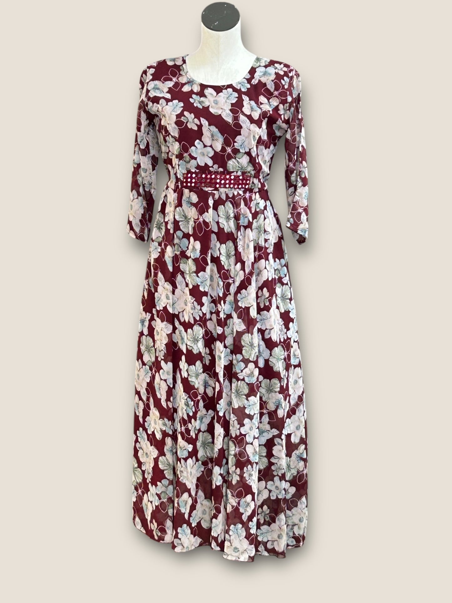 Chiffon long kurti