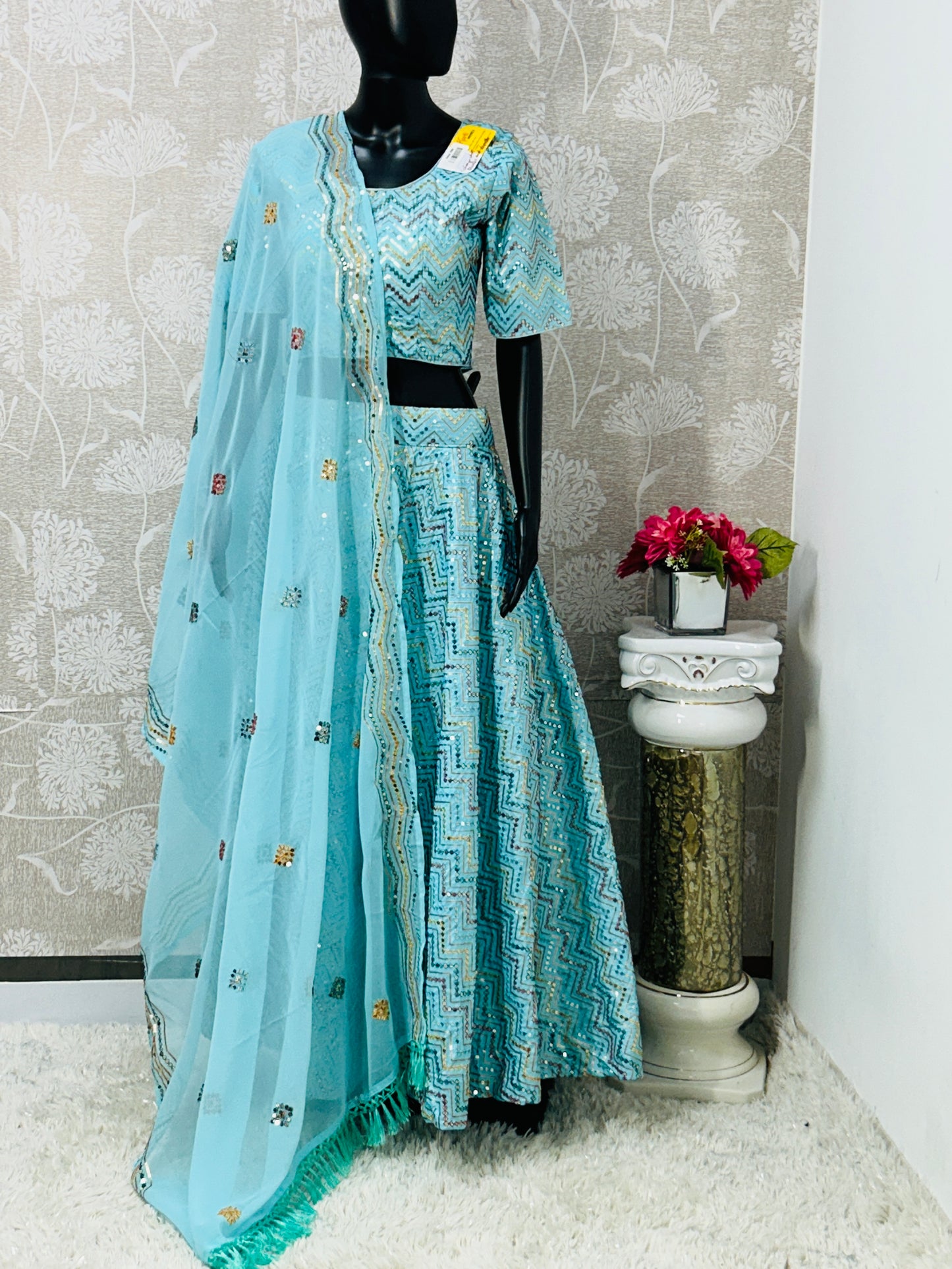 Chaniya choli set : silk lehenga choli