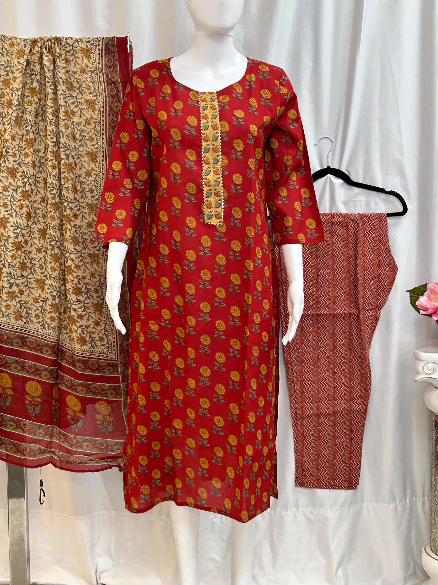Cotton salwar suit