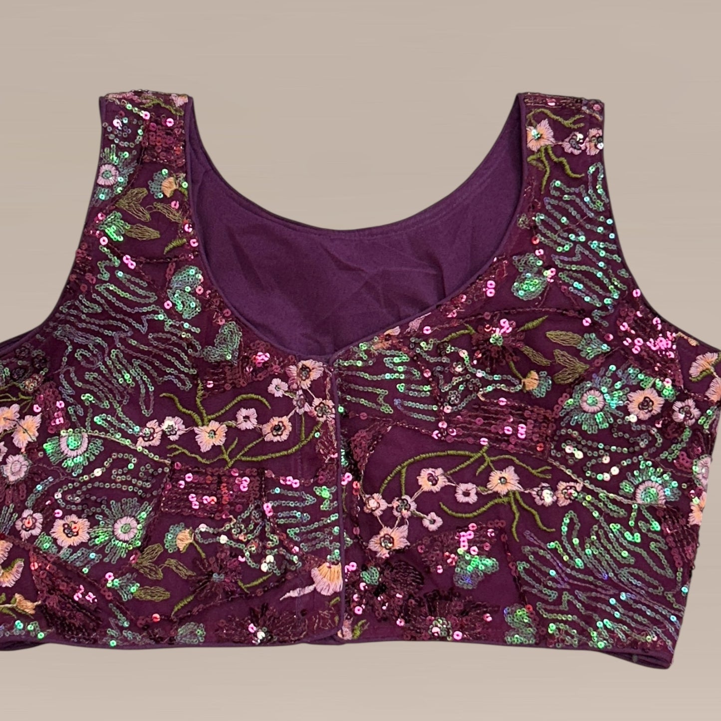 Sequin work blouse