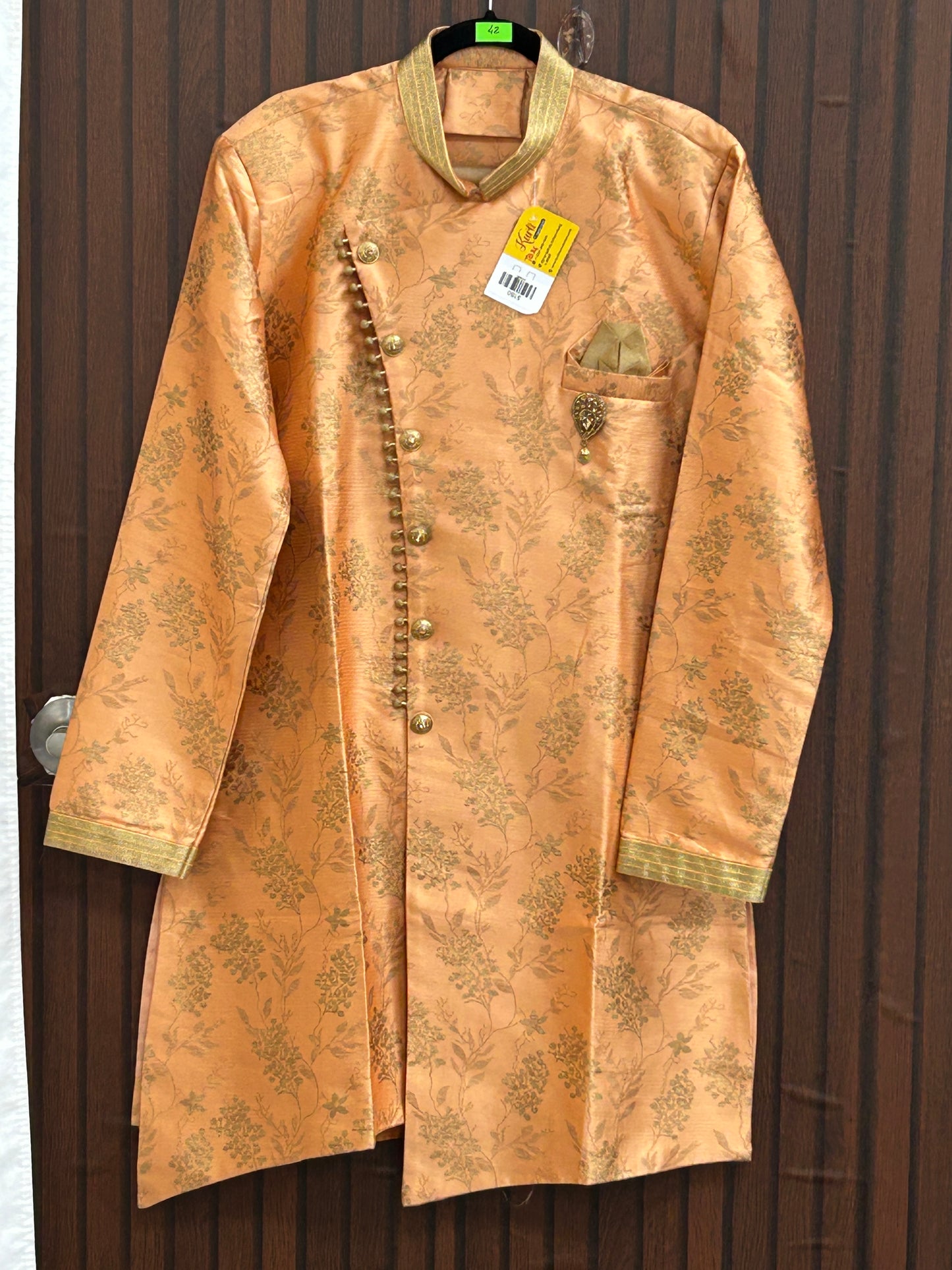 Party wear men’s kurta set with dhoti pant