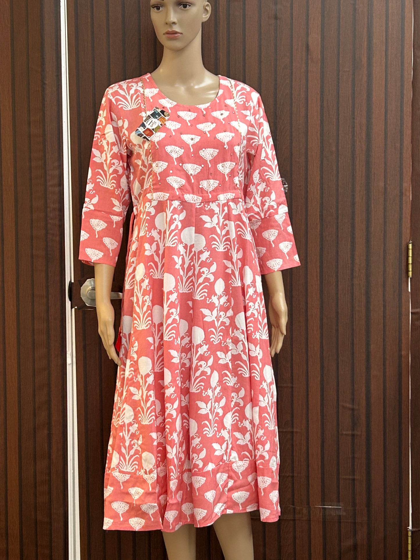 Soft cotton long kurti