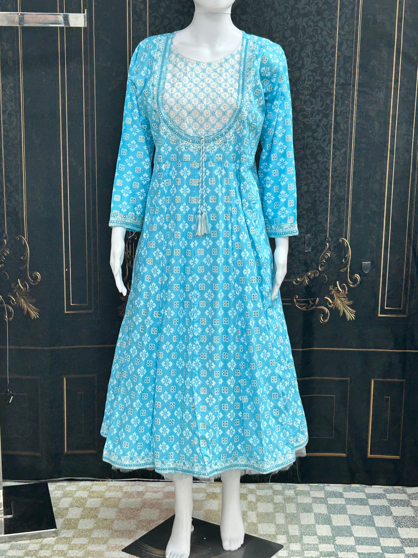 Cotton long kurti