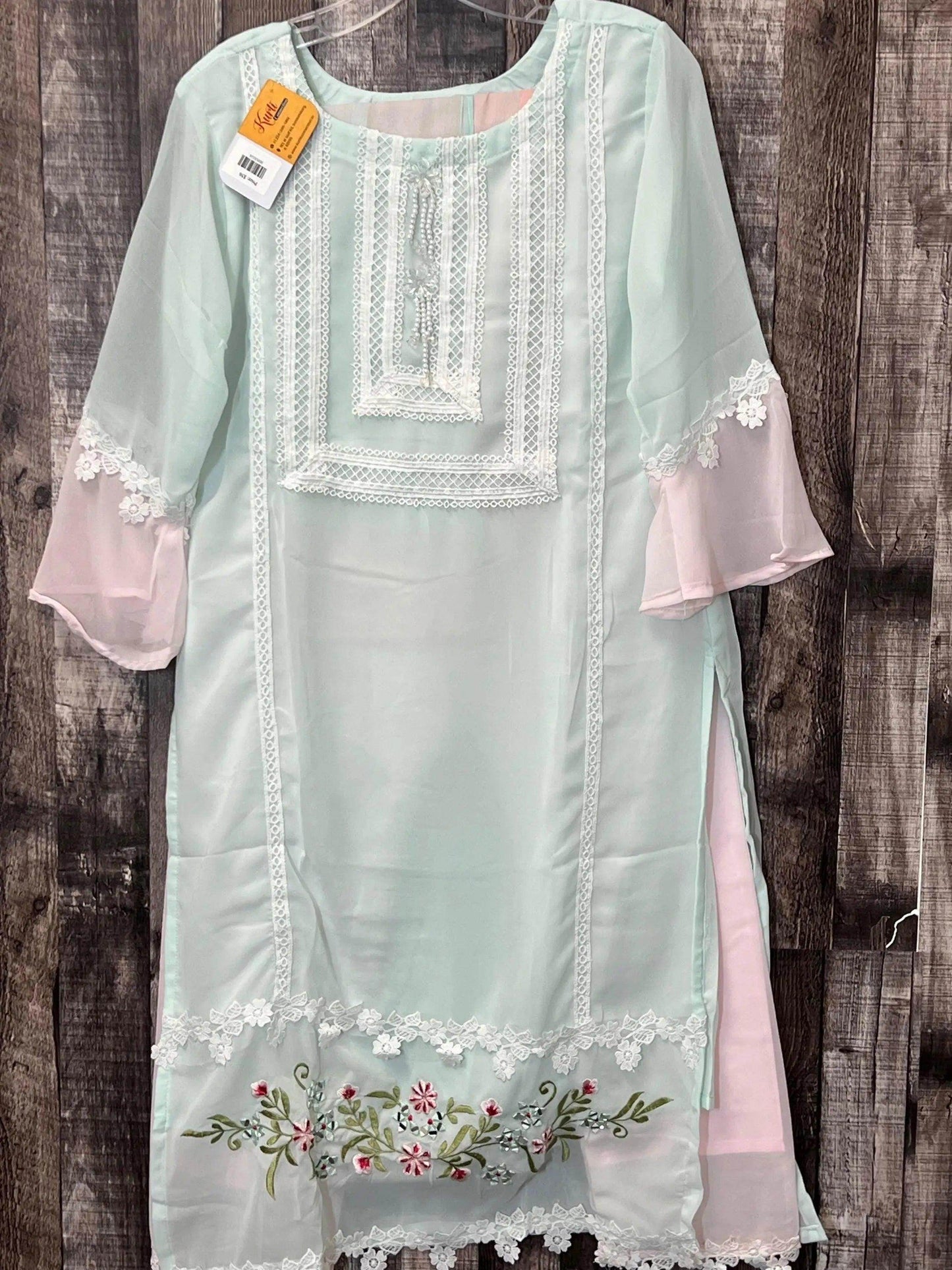 Chiffon salwar suit - Kurti Connection USA