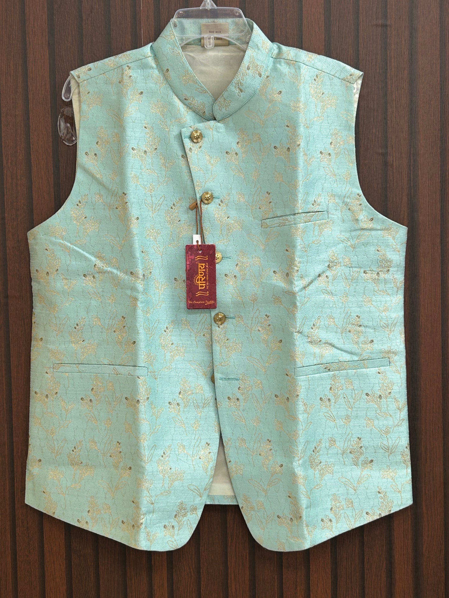Light blue Vest for kurta