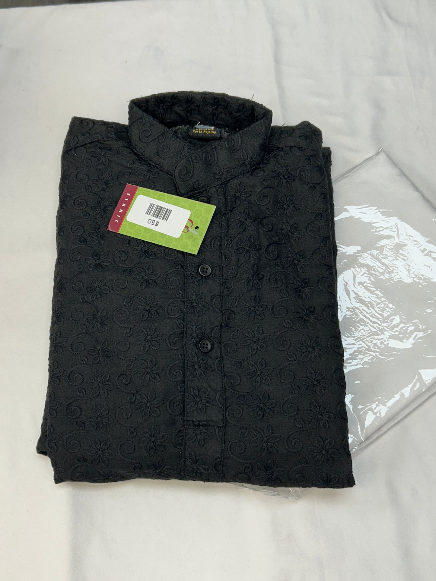 Cotton chikankari Kurta set for boys