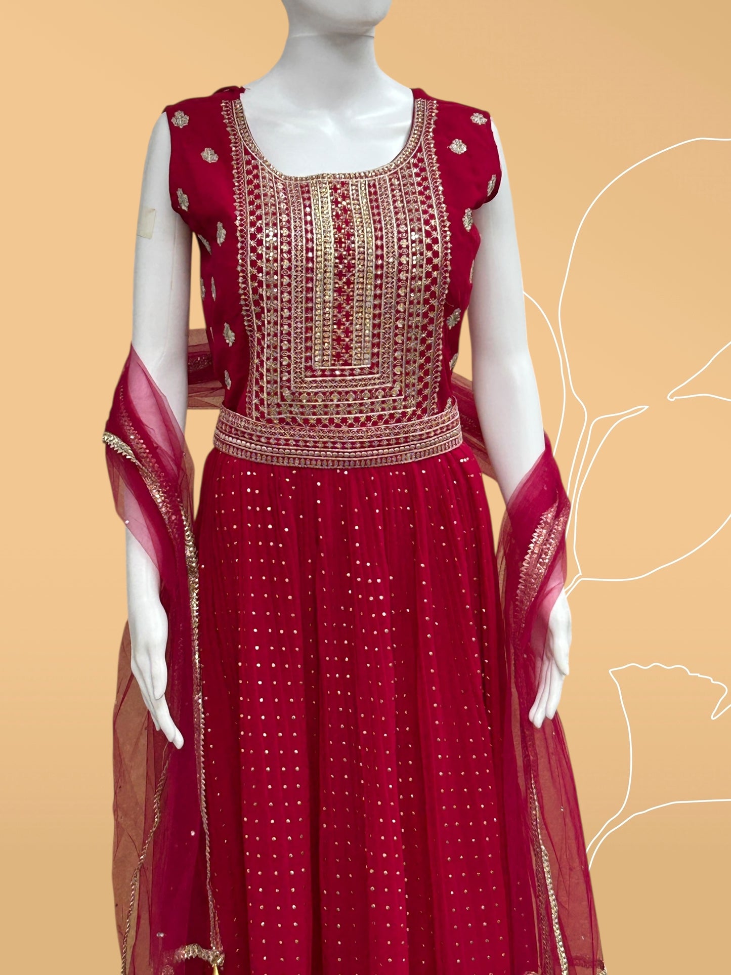 Party wear long dress
