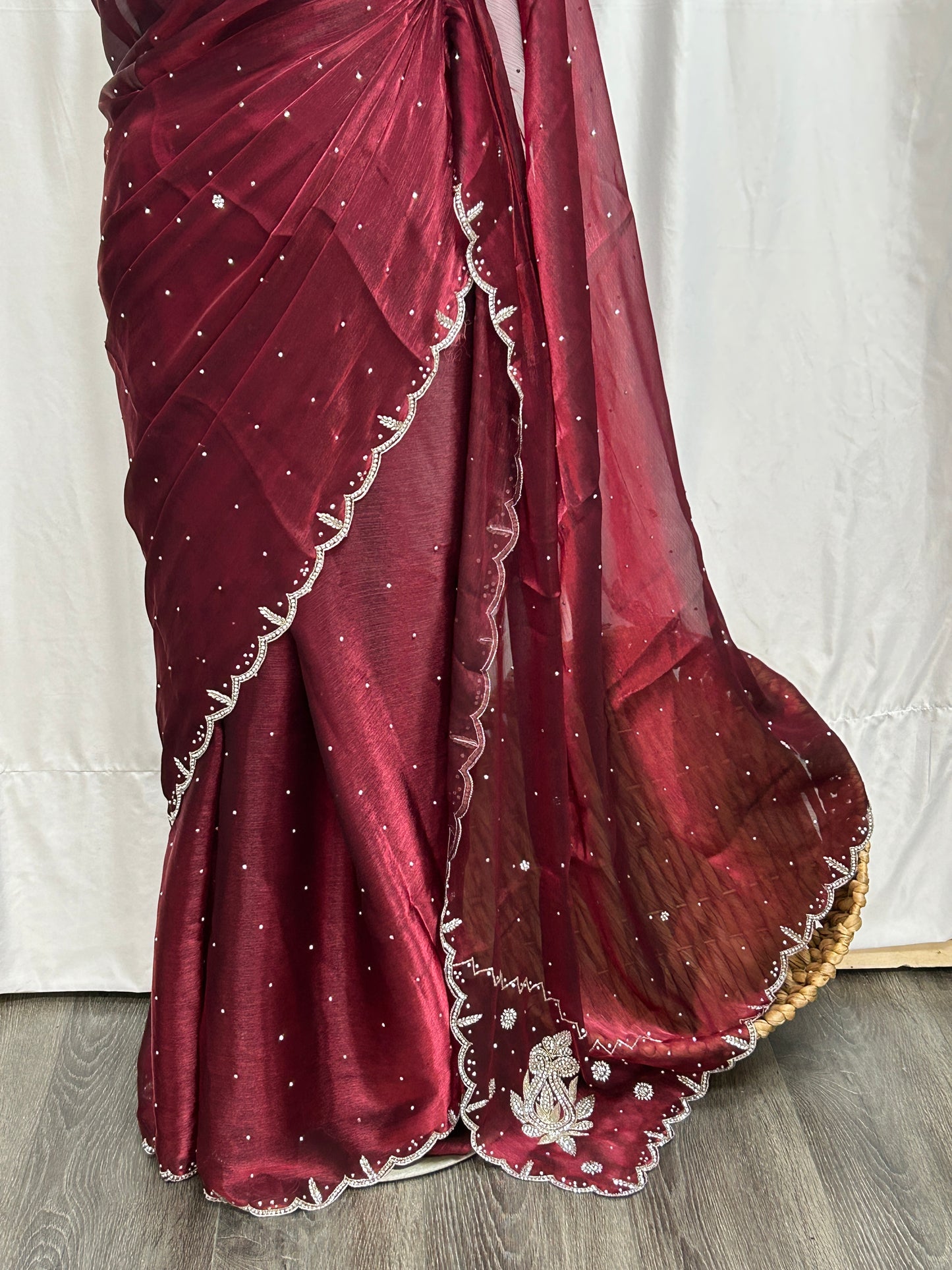 Tissue silk saree