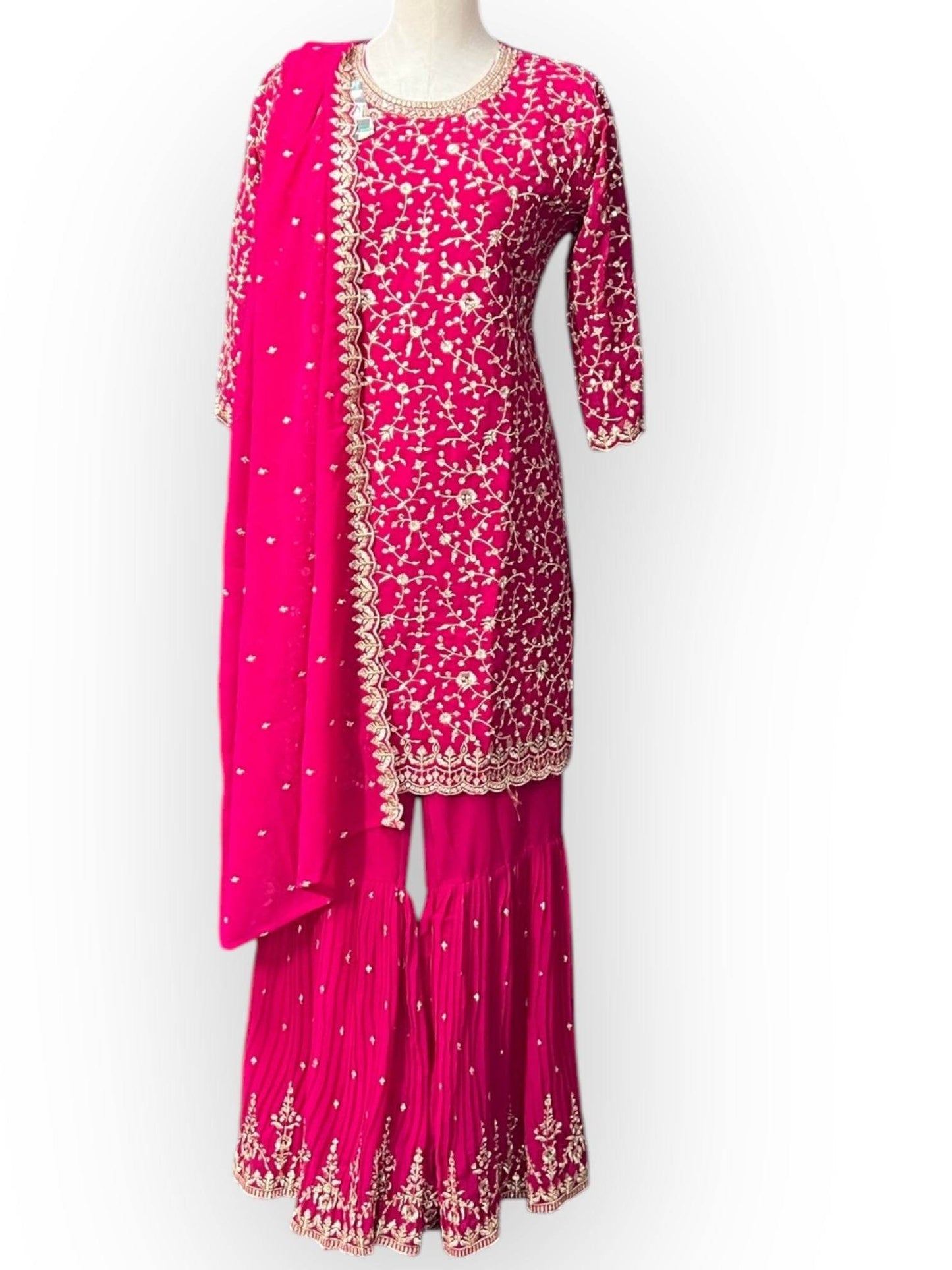 Party wear sharara suits - Kurti Connection USA