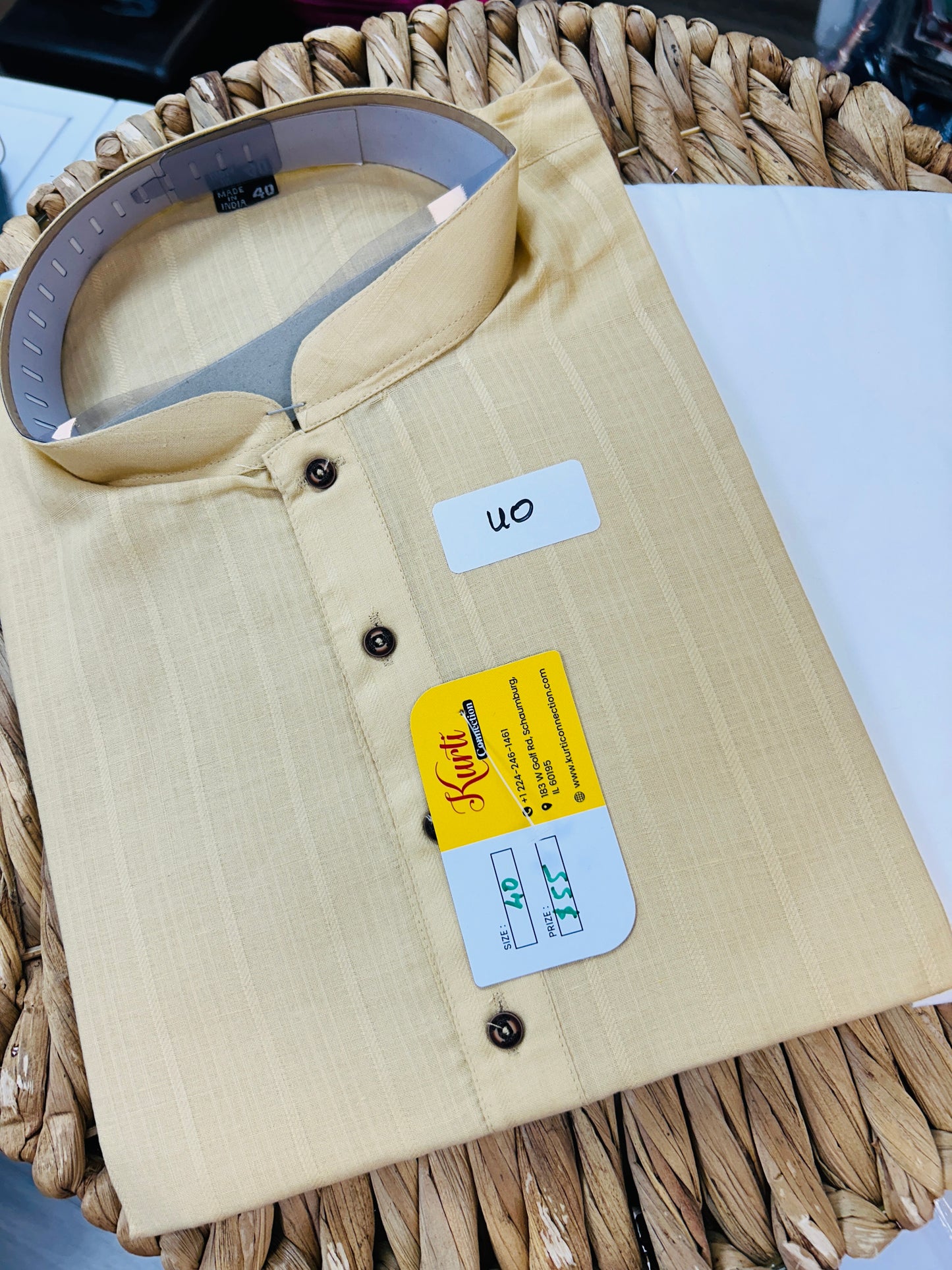 Cotton kurta pajama set