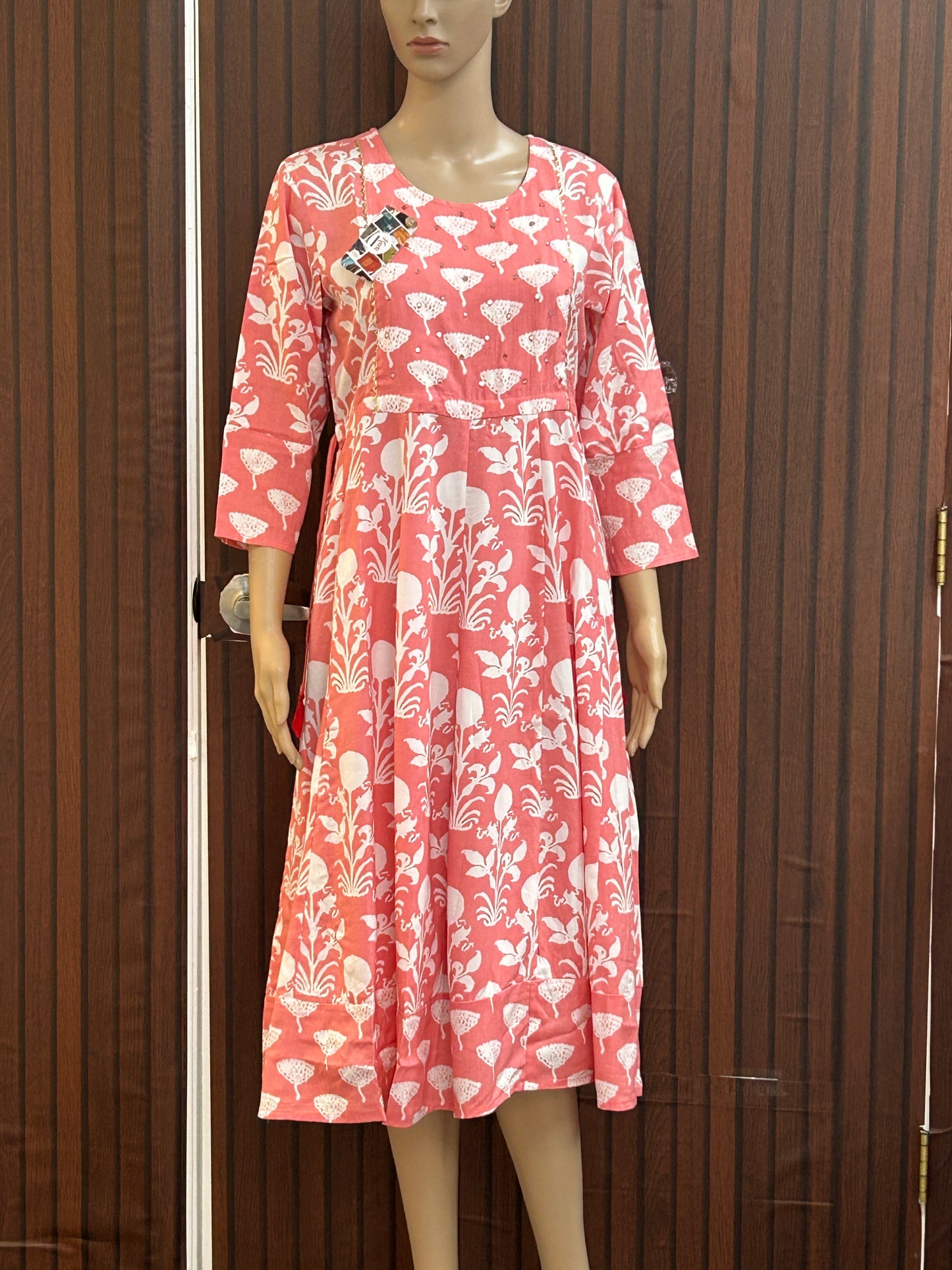 Soft cotton long kurti