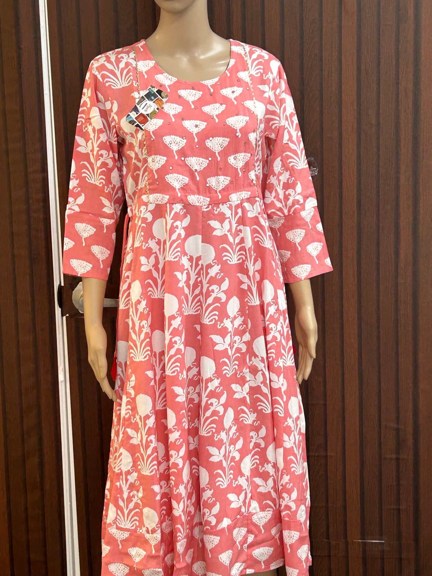 Soft cotton long kurti