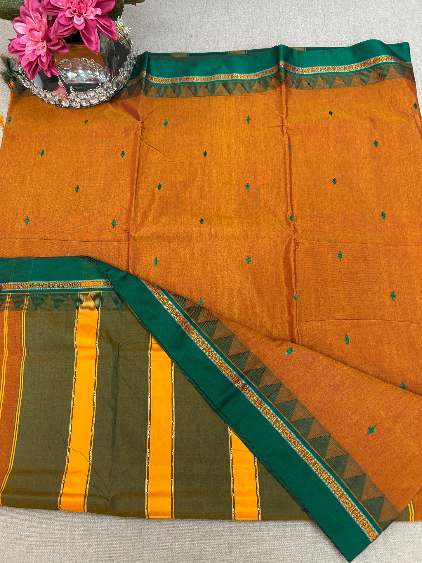 Traditional south silk saree