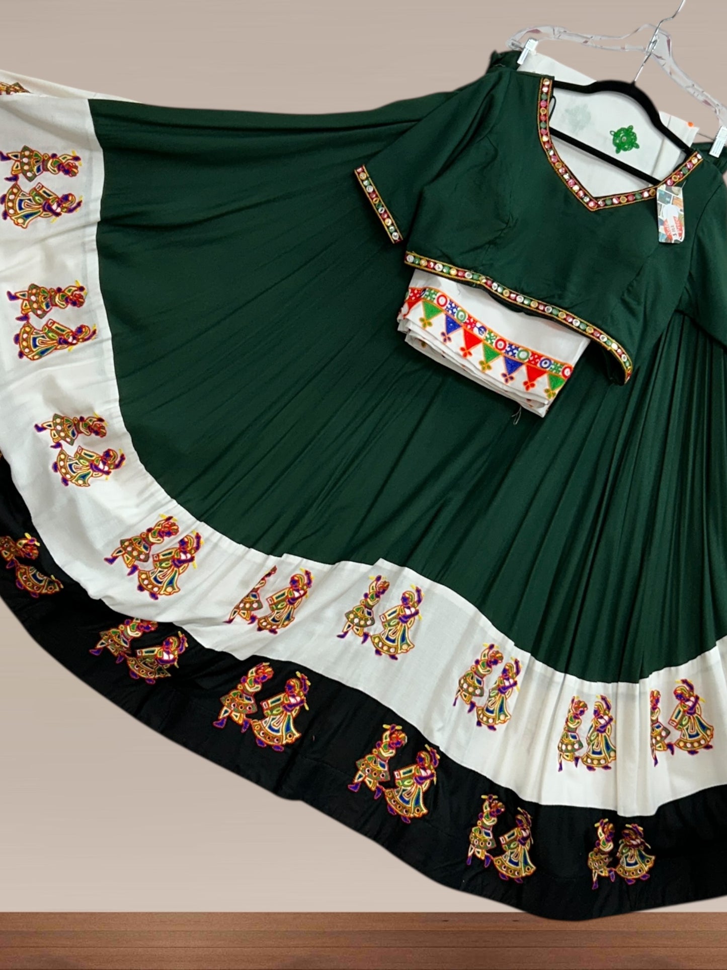 Cotton chaniya choli set