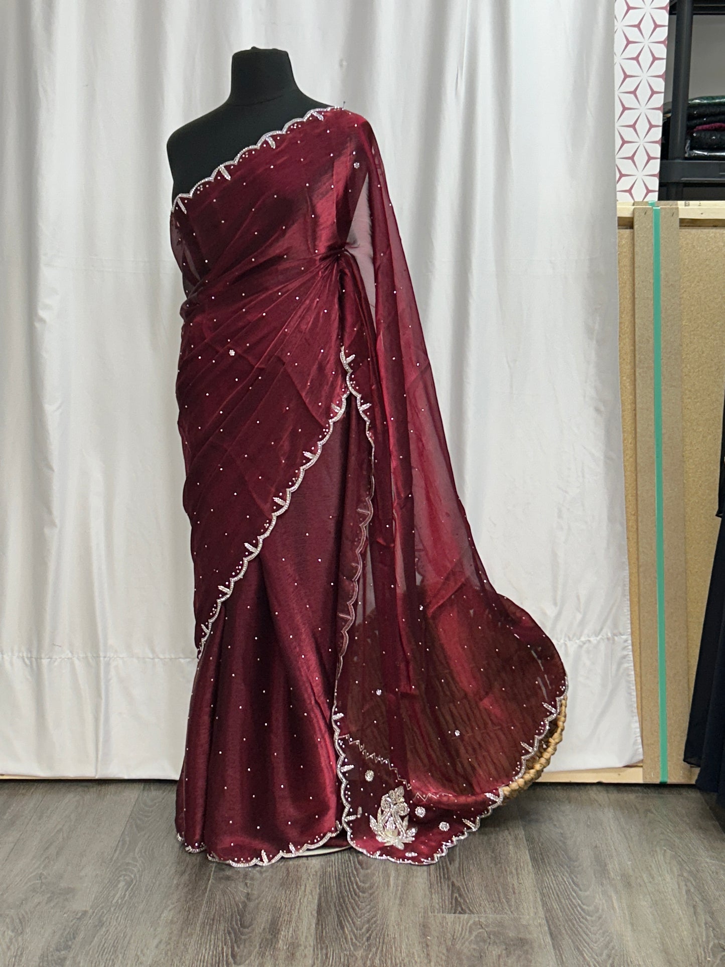 Tissue silk saree