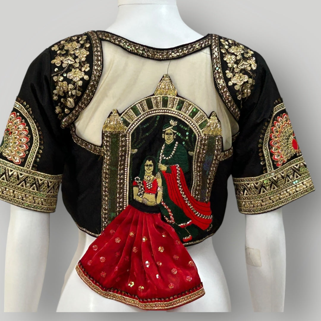 Dulha- Dulhan : Designer blouse