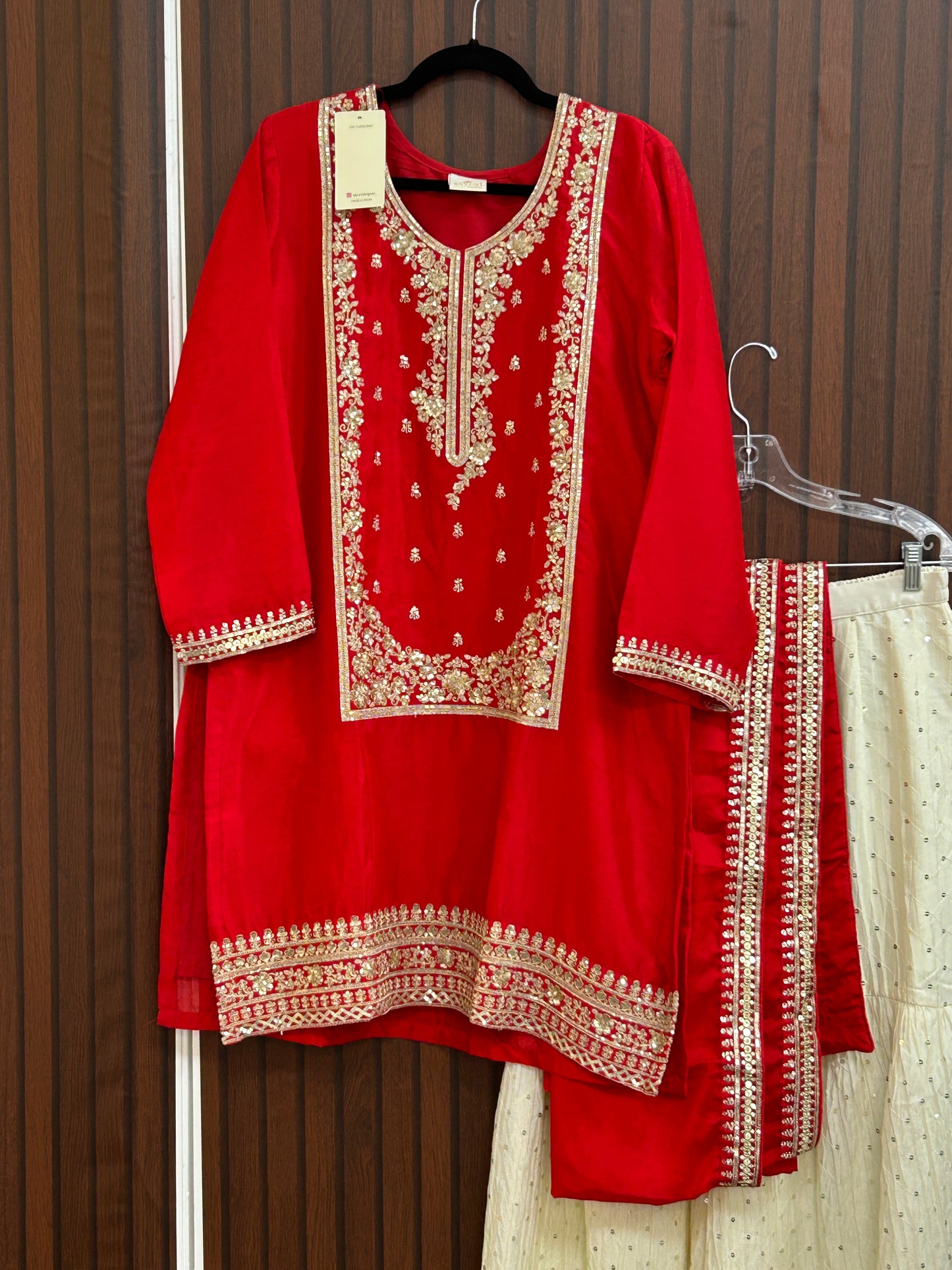 Sharara suit / exclusive designer piece