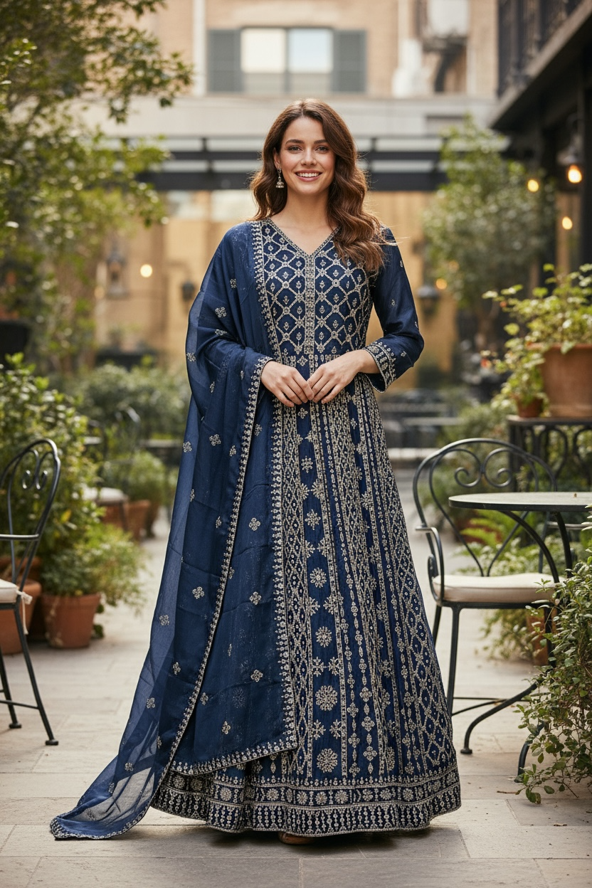 Party wear long gown